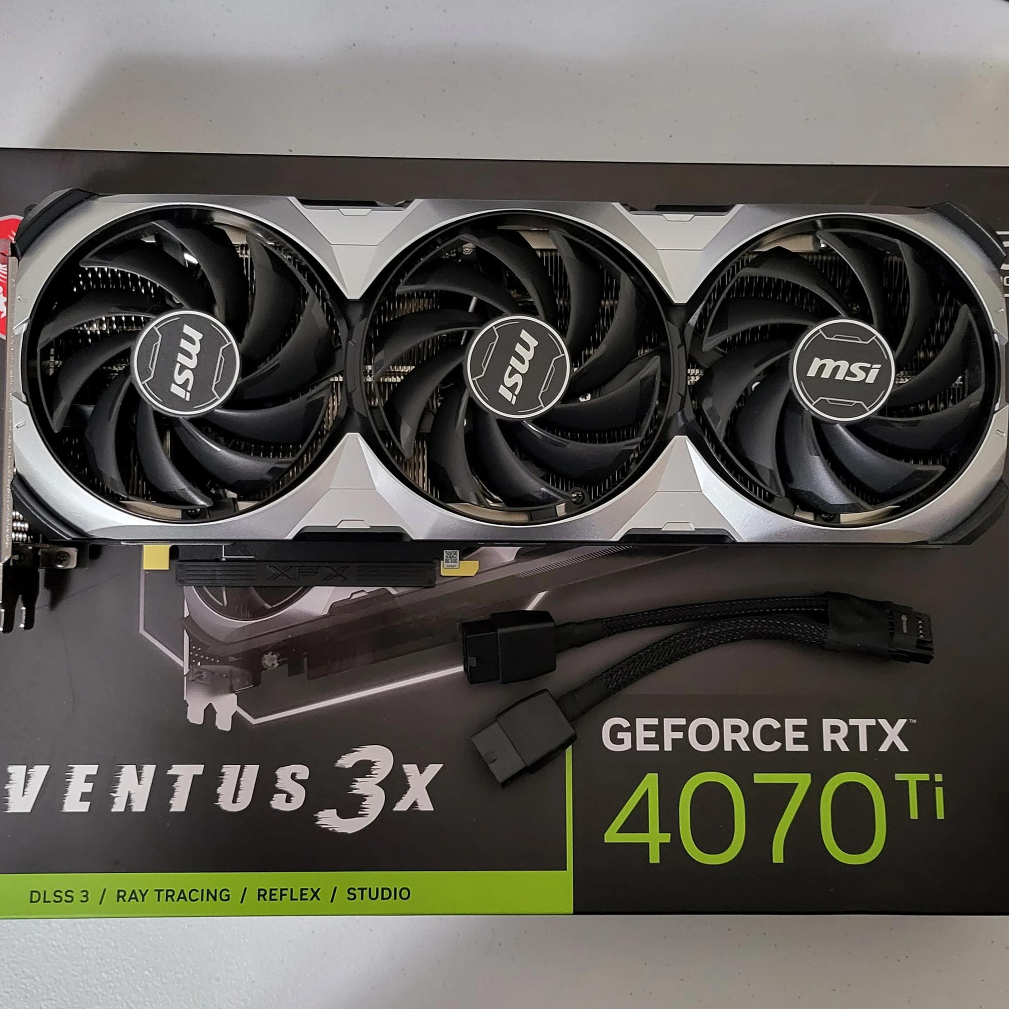 MSI Ventus 3x RTX 4070ti