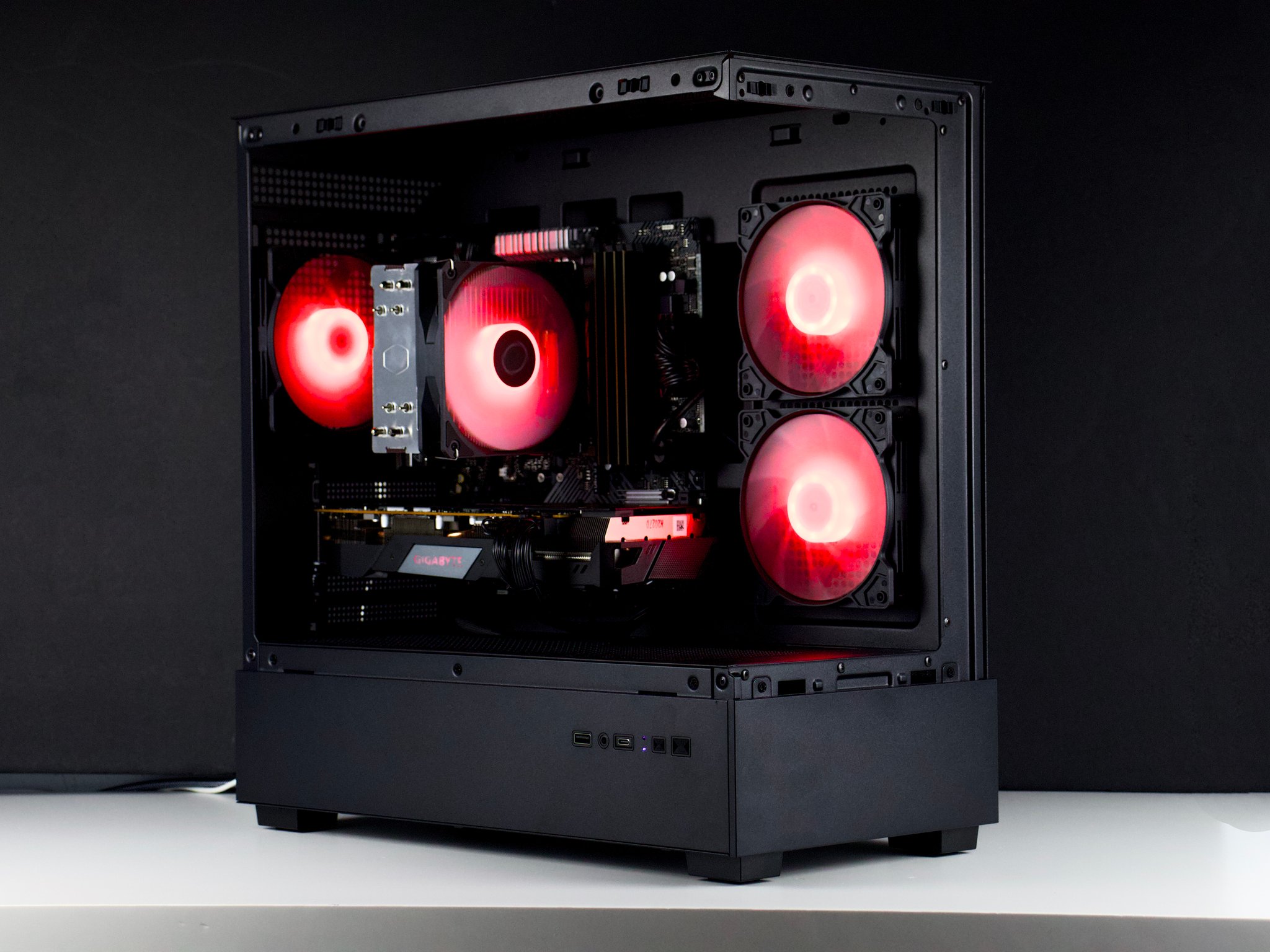 🟥⬛ Gaming PC – RX 5700XT, Ryzen 5 3600, 16GB RAM, 1TB SSD - WiFi, BlueTooth ⬛🟥