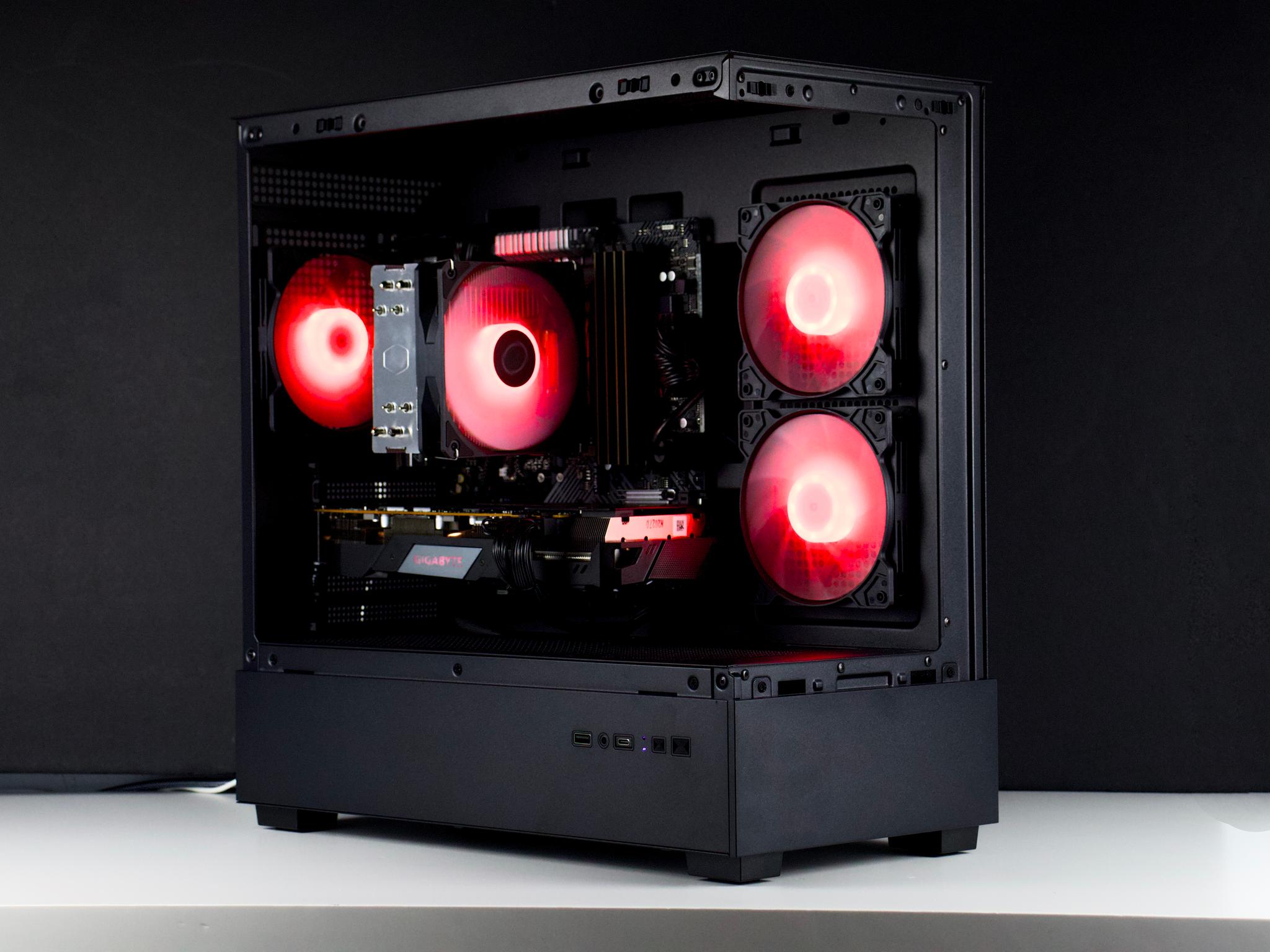 🟥⬛ Gaming PC – RX 5700XT, Ryzen 5 3600, 16GB RAM, 1TB SSD - WiFi, BlueTooth ⬛🟥