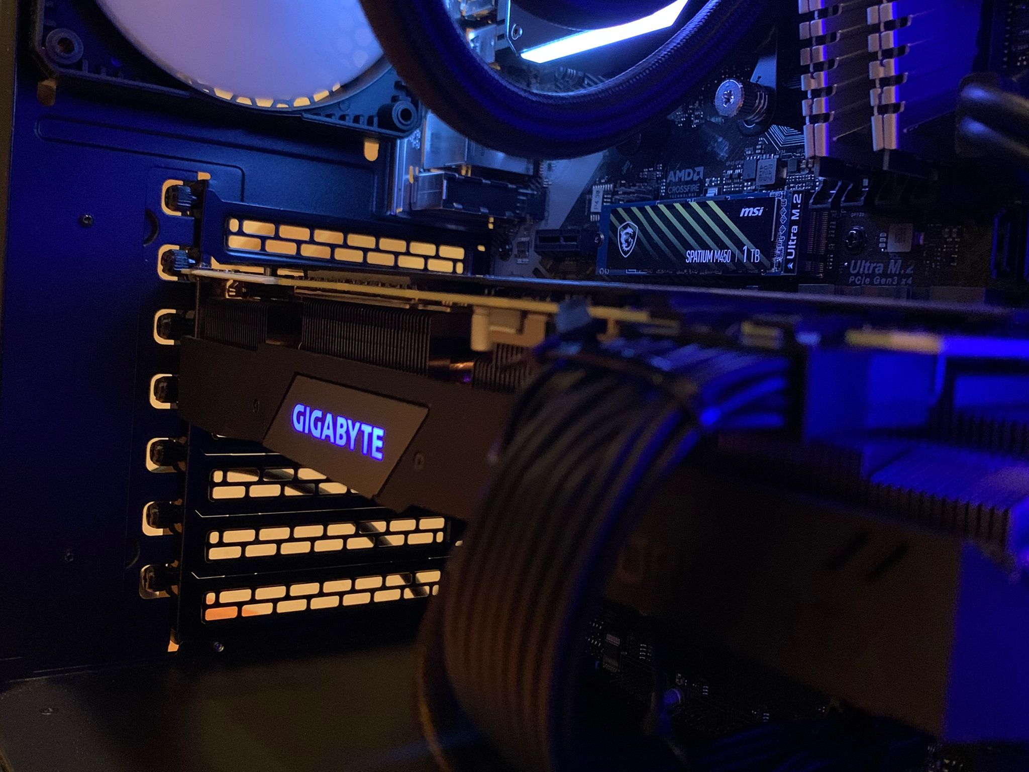 5600X RTX 2070 SUPER WATERCOOLED 4K GAMING/STREAMING/EDITING PC 1000GB STORAGE 32GB RAM WINDOWS 10