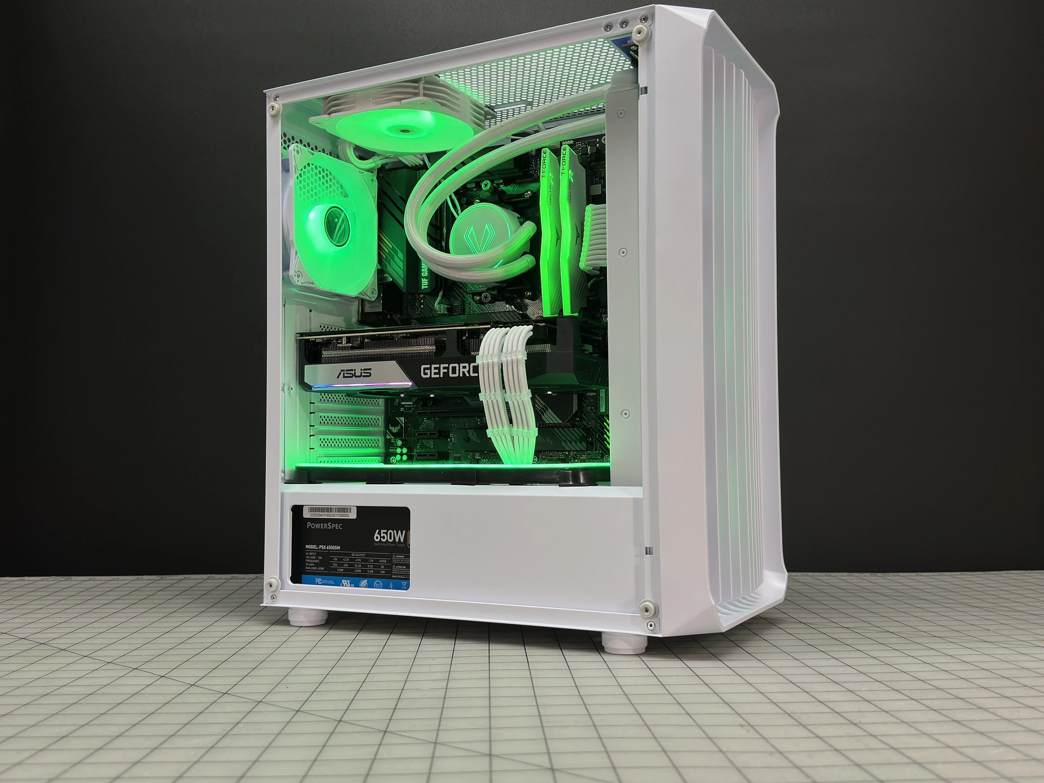 🧊❄️Arctic❄️🧊 RTX 3070 / AMD R5 5600X3D / 1TB NVME / 32GB Ram / 360 AIO Watercooled / WIFI / WIN11