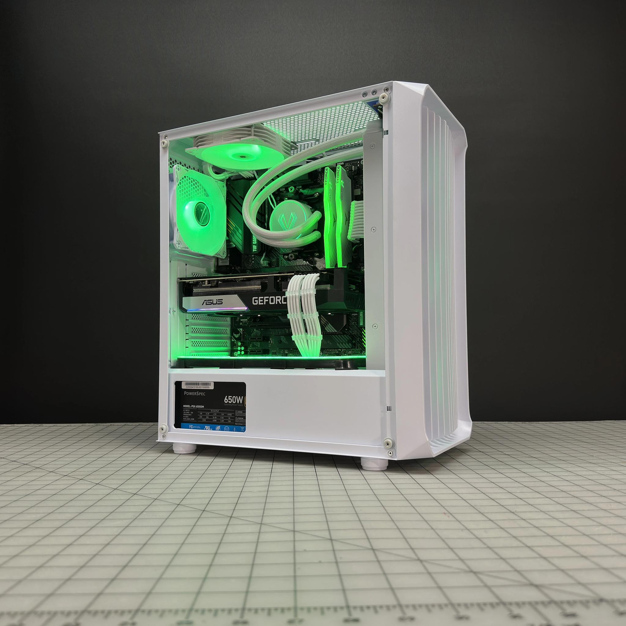 🧊❄️Arctic❄️🧊 RTX 3070 / AMD R5 5600X3D / 1TB NVME / 32GB Ram / 360 AIO Watercooled / WIFI / WIN11
