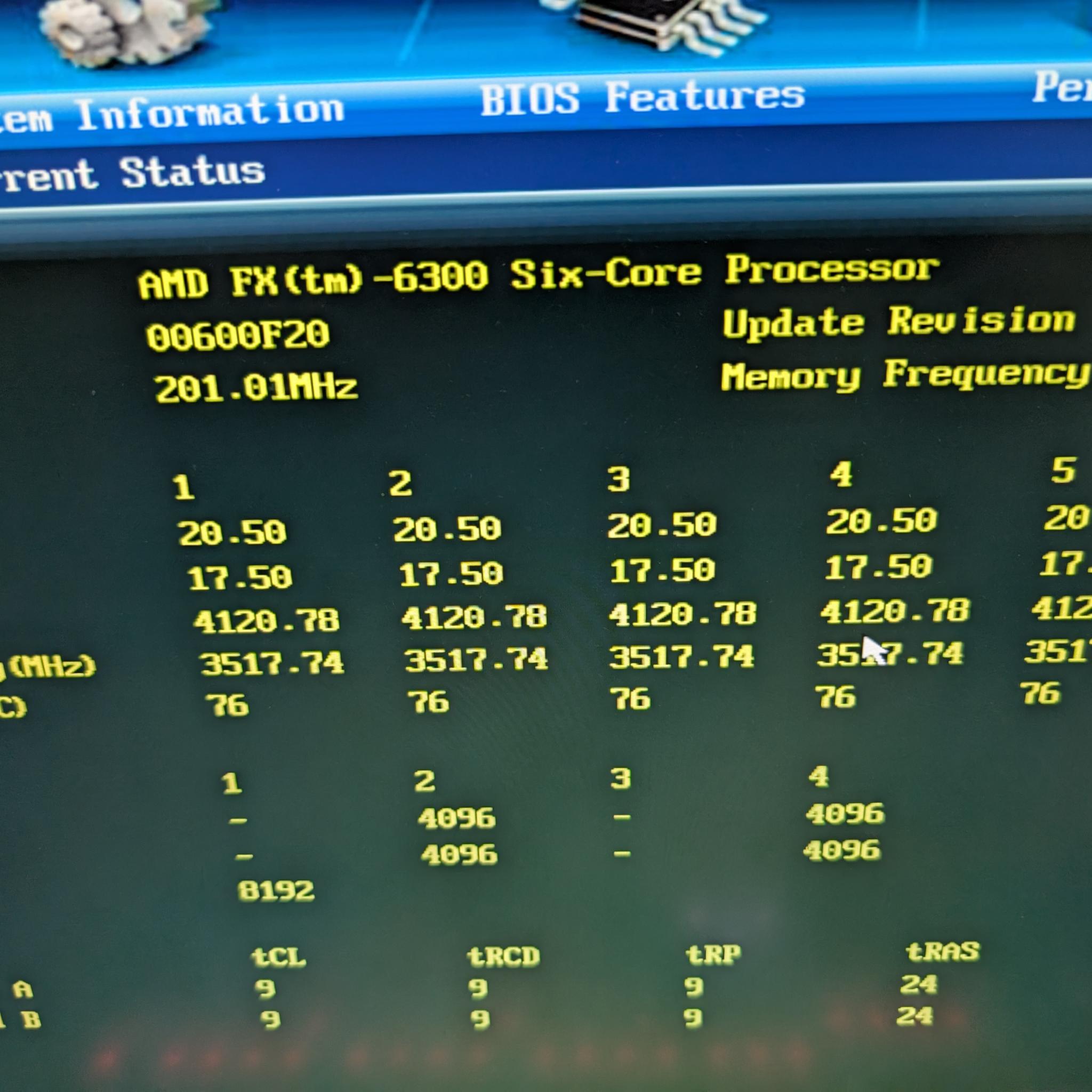Gigabyte 970A + AMD FX 6300 + 8GB DDR3