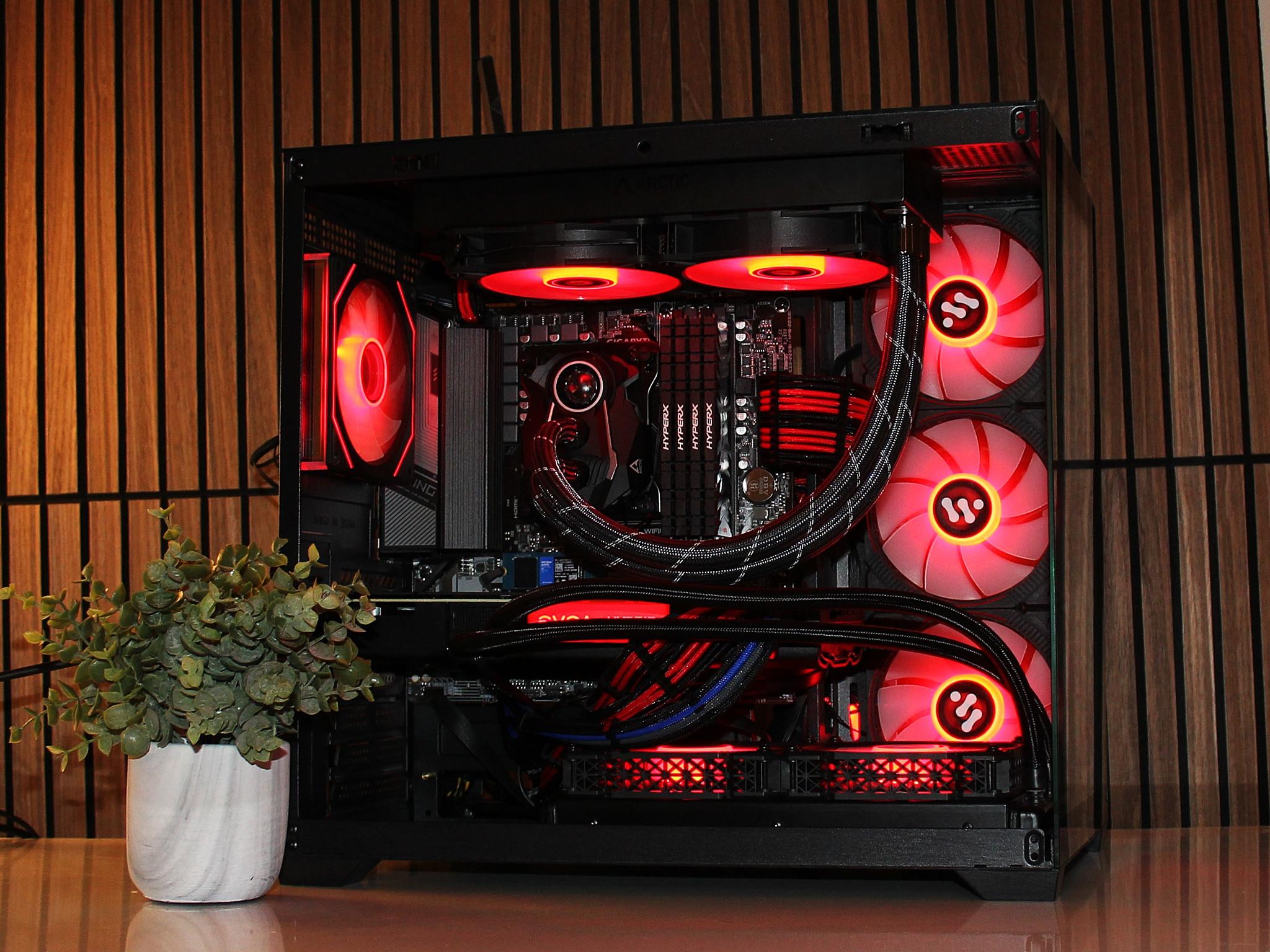 🖥️RTX 3080 Liquid cooled EVGA🖥️ |Gaming PC | Ryzen 7 5800X | 32GB RAM | 1TB SSD | WIN11 | WiFi/BT