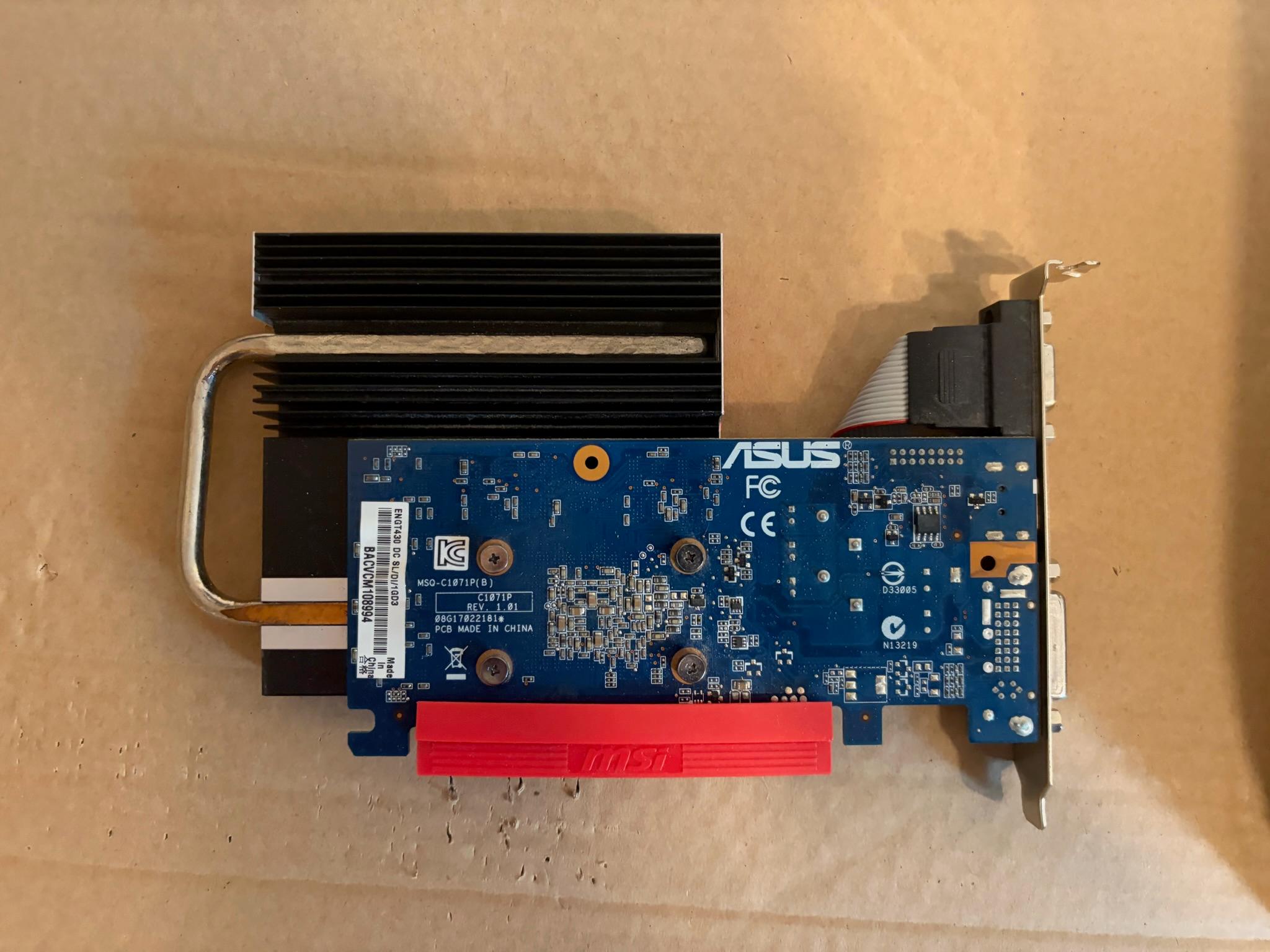 ASUS GeForce GT 430 DirectCU Silent | GPU | ENGT430 DC SL/DI/1GD3 | 1GB DDR3