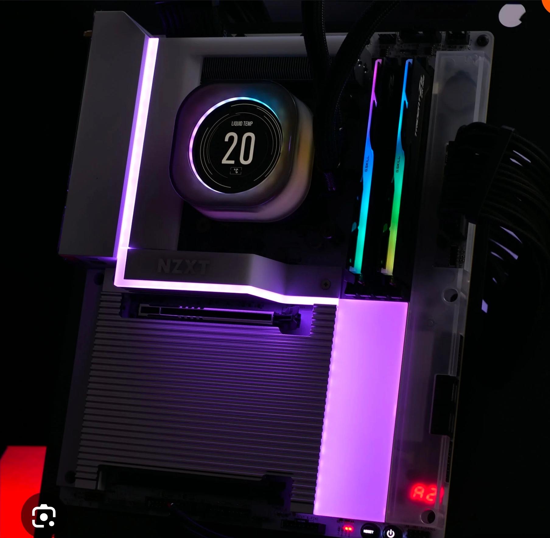 NZXT N9 Z890 + 270 kplus + 500GB NMVE  Z890 LGA 1851 ATX DDR5 WIFI 7 Gaming