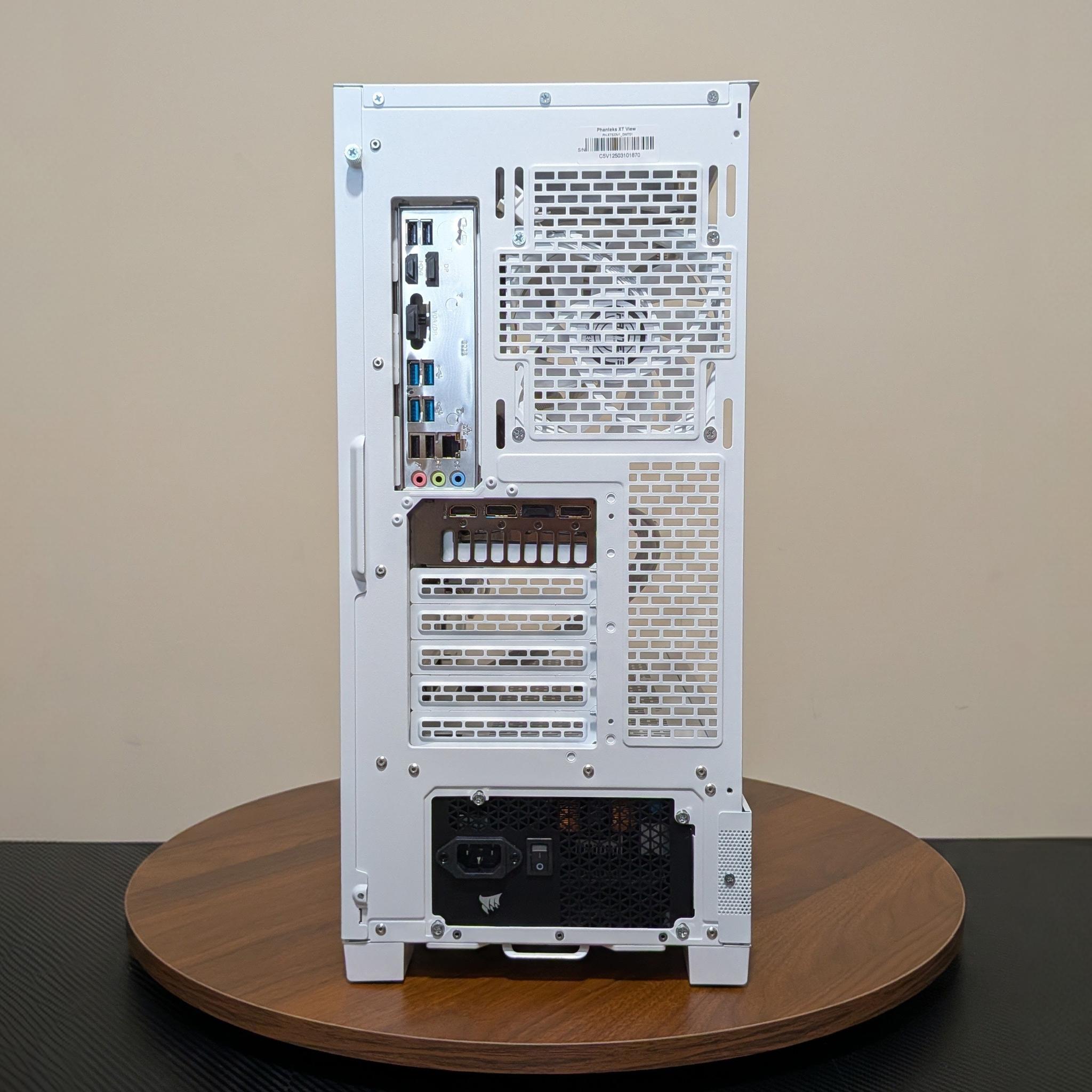 ❄️WHITE❄️ RTX 5060 TI 8GB PC | RYZEN 5 5600X | 32GB RAM | 1TB NVME | WINDOWS 11 |