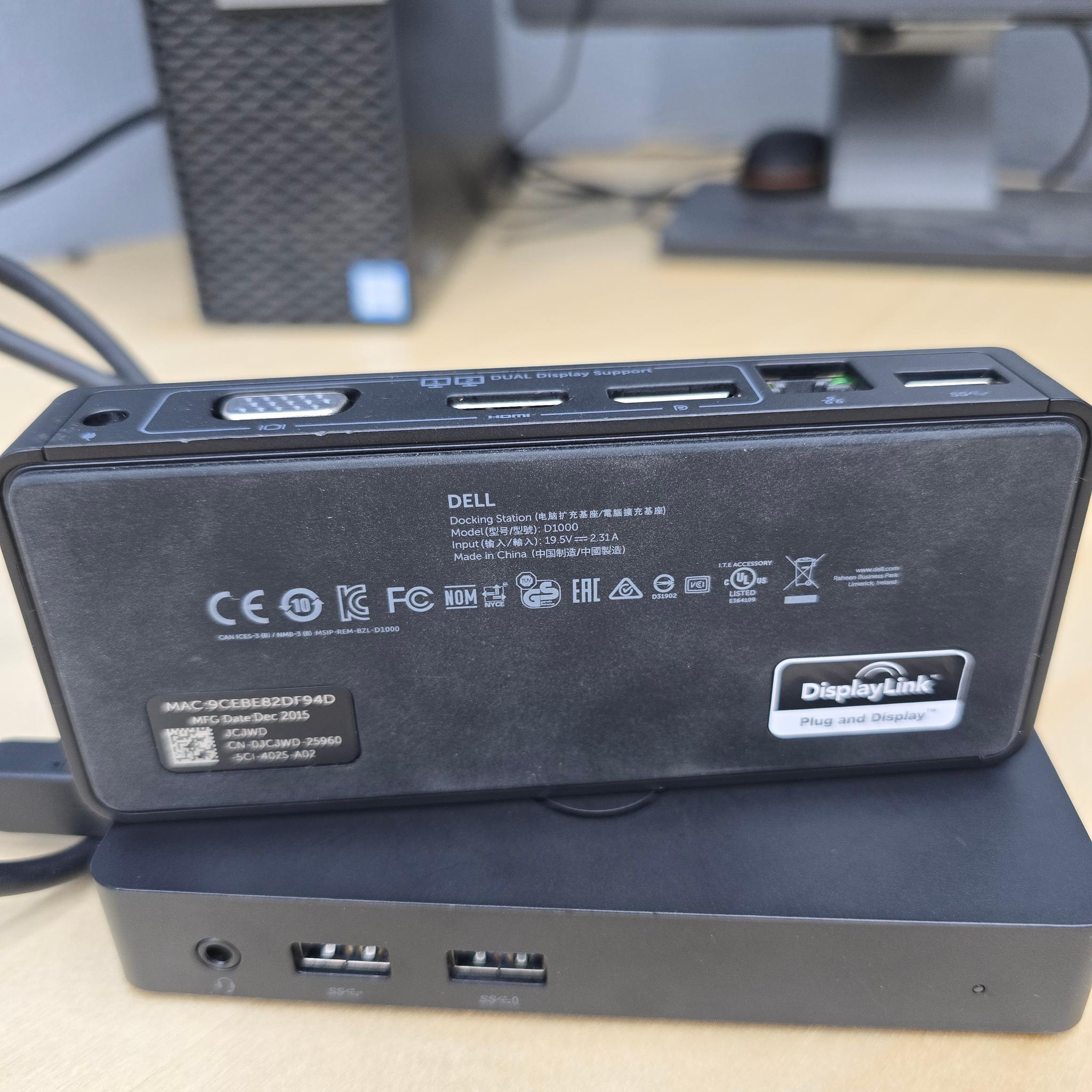 Dell D1000 Docks