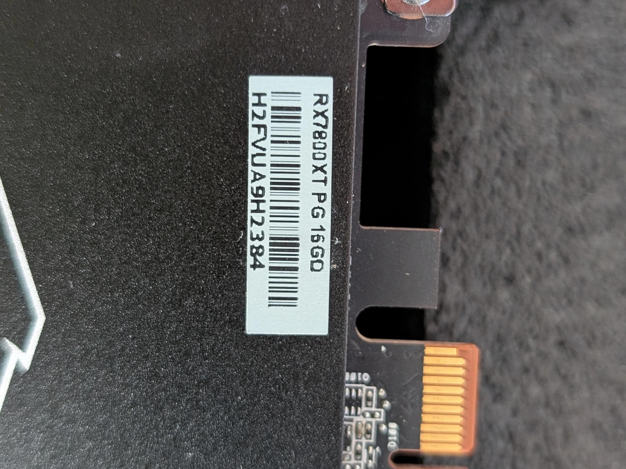 ASRock RX 7800 XT Phantom Gaming 16 GB OC
