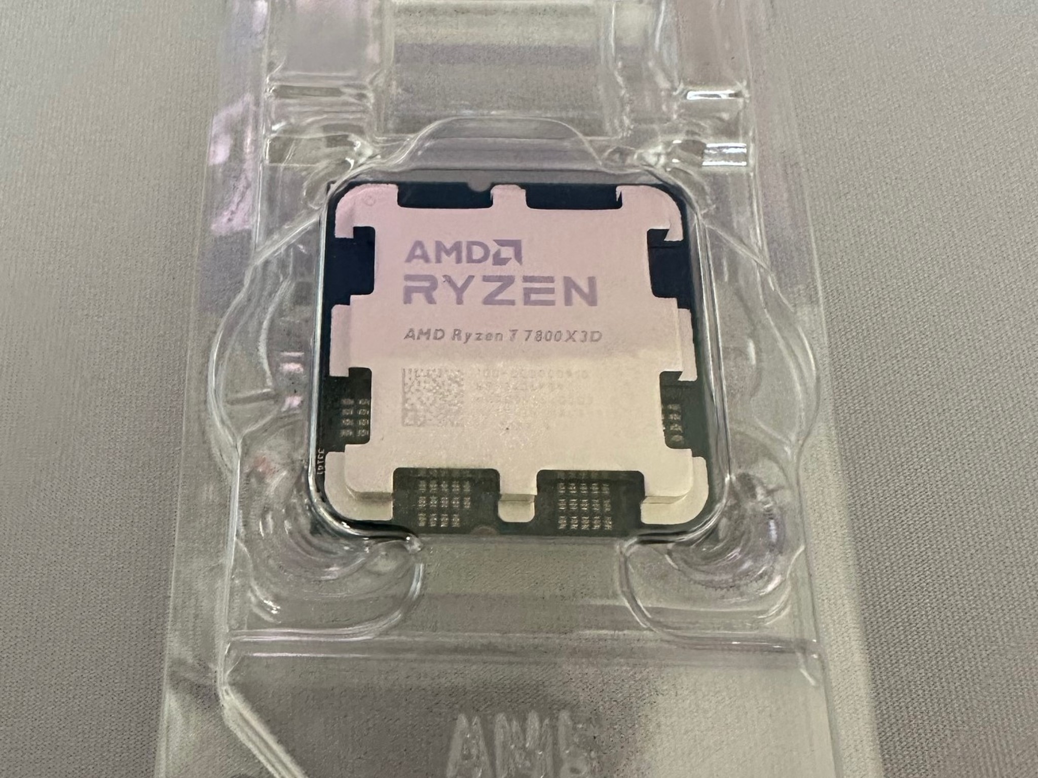 AMD 7800X3D - Lightly Used - Box Included