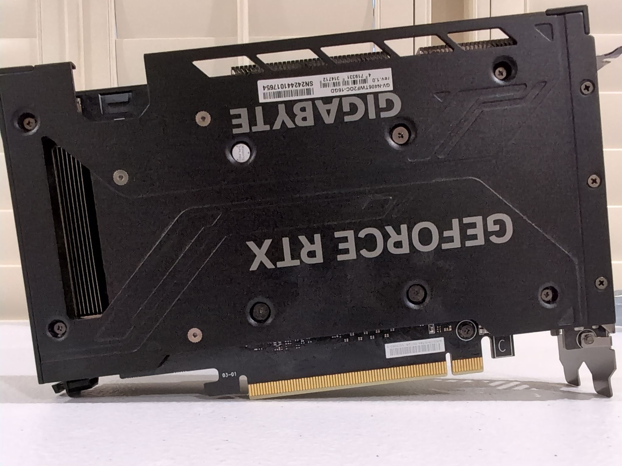 Gigabyte WINDFORCE OC GeForce RTX 4060 Ti 16G