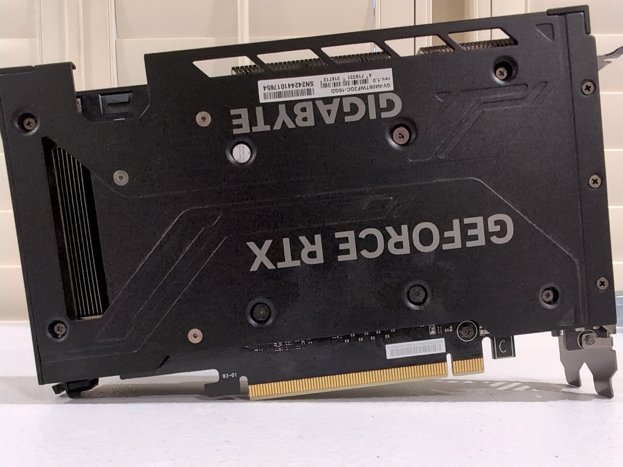 Gigabyte WINDFORCE OC GeForce RTX 4060 Ti 16G