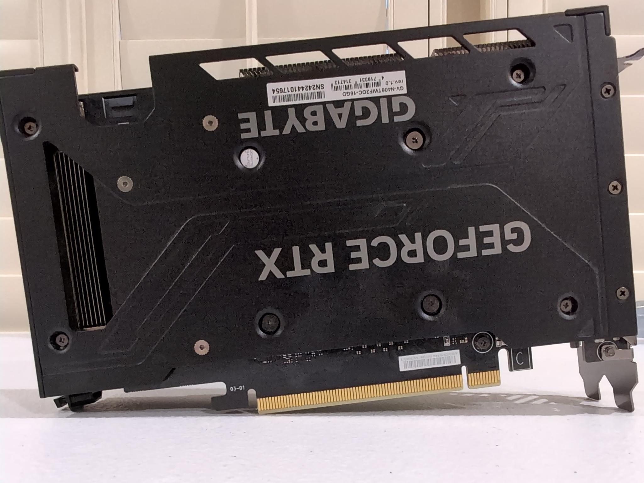 Gigabyte WINDFORCE OC GeForce RTX 4060 Ti 16G
