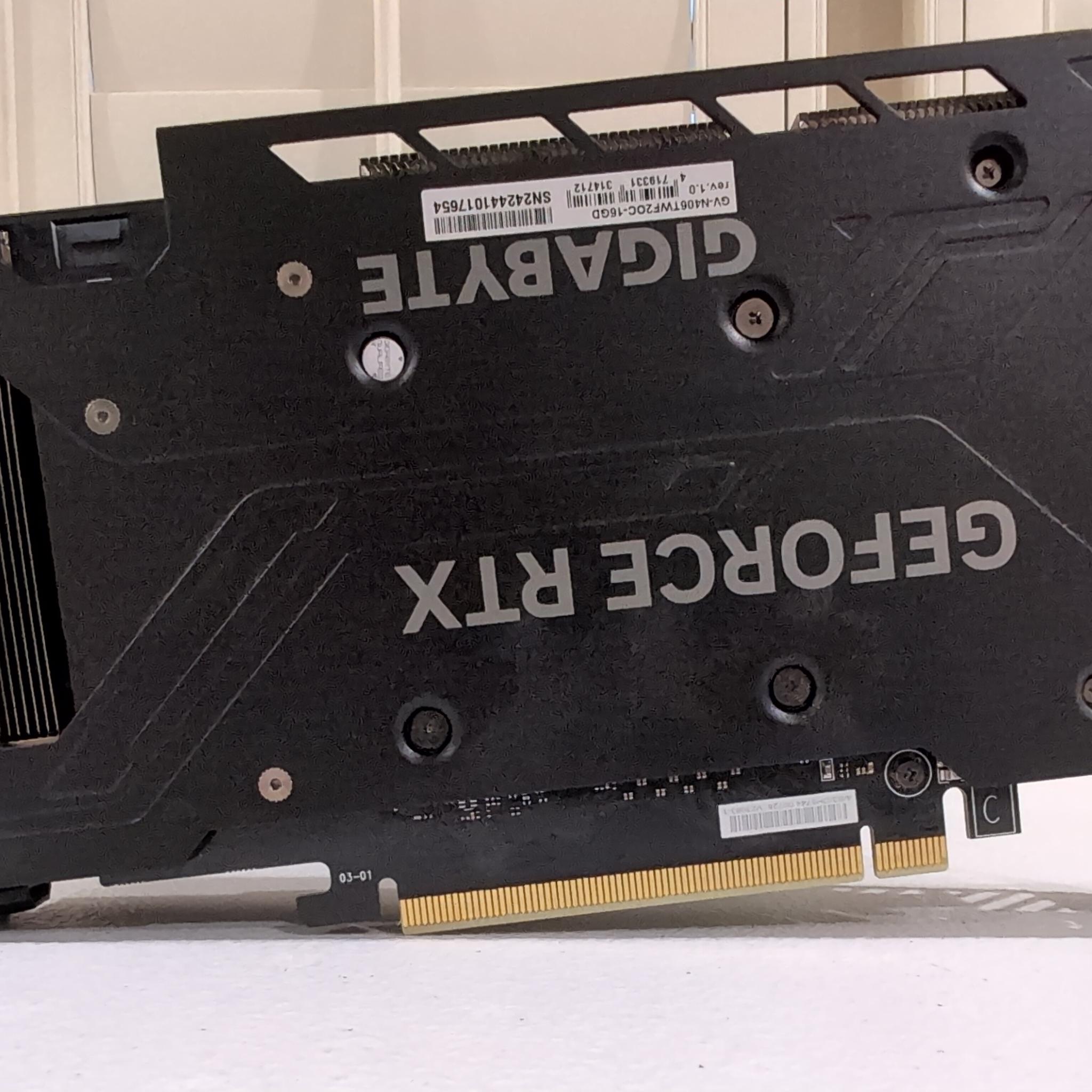 Gigabyte WINDFORCE OC GeForce RTX 4060 Ti 16G