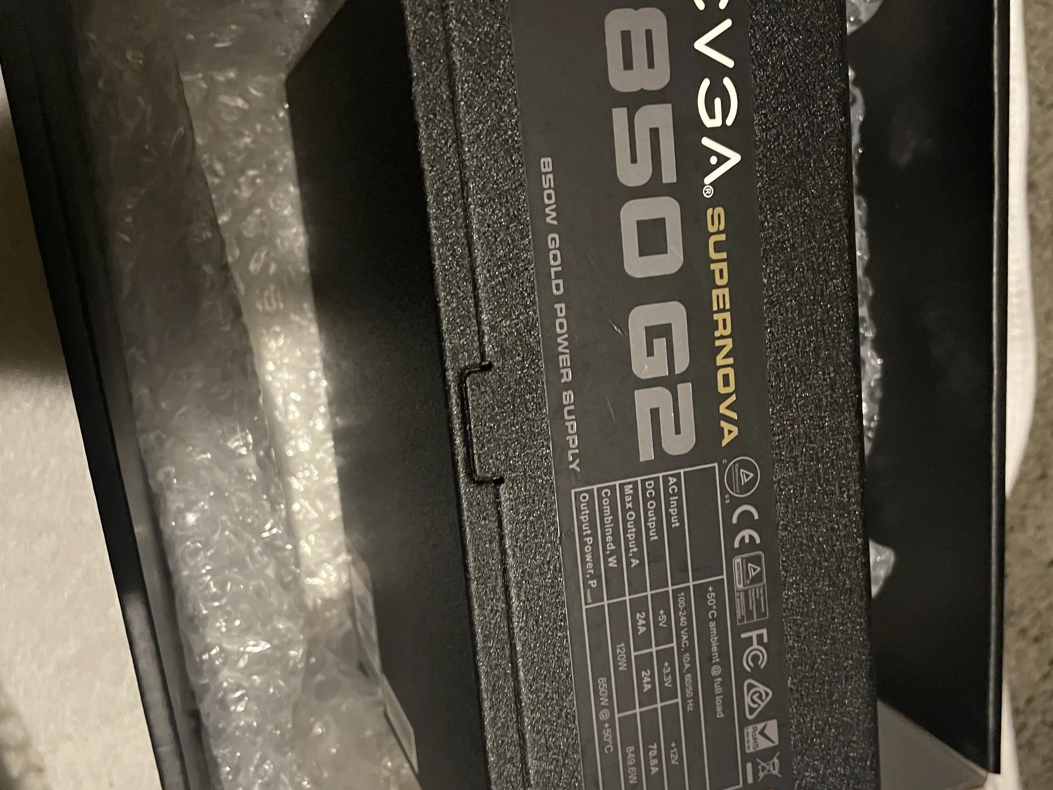 PC HARDWARE BUNDLE - OPEN TO OFFERS: 7 LL120 Corsair fans, EVGA 80G 850W PSU, ASUS ROG 240mm AIO