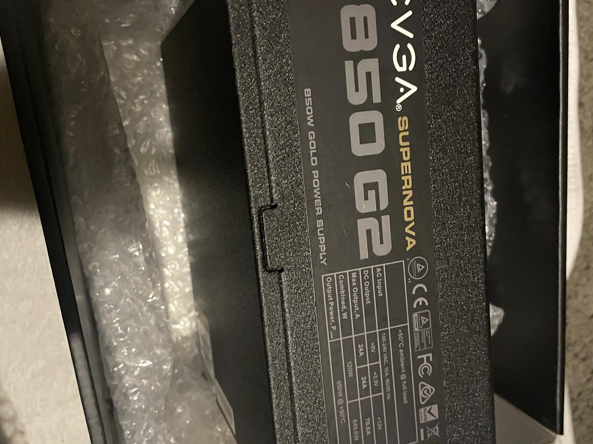 PC HARDWARE BUNDLE - OPEN TO OFFERS: 7 LL120 Corsair fans, EVGA 80G 850W PSU, ASUS ROG 240mm AIO