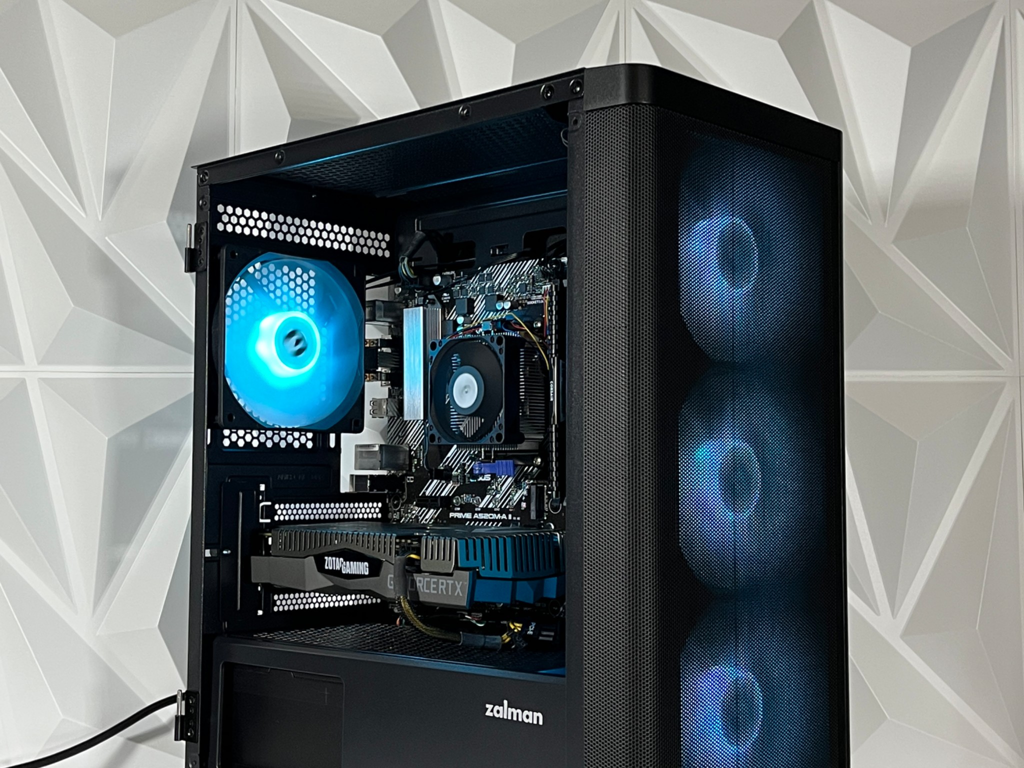 RTX 2060 6GB, Ryzen 5 2600X, 16GB 3600MHz | Black RGB Gaming Computer