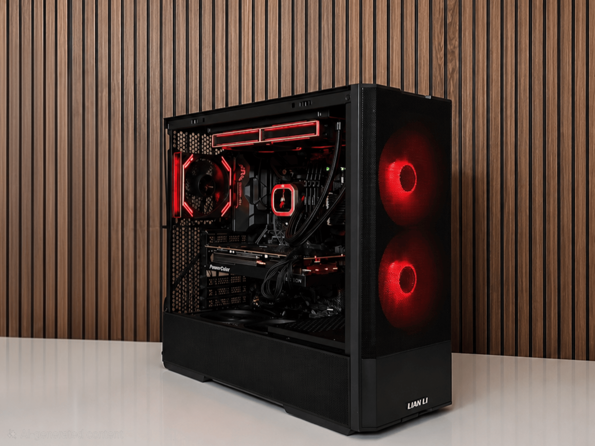 TEAM RED 1440P V2 | RX 7800XT 16 GB | Ryzen 7 5800X  | 32GB Ram | NVME | Win 11 | Liquid Cooled
