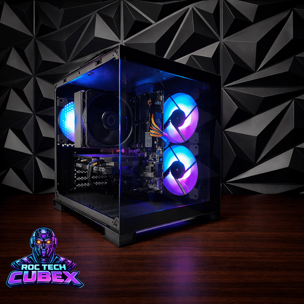 CUBEX High FPS Gaming PC – RTX 4060 | Ryzen 5 3600 | 16GB RAM | ARGB