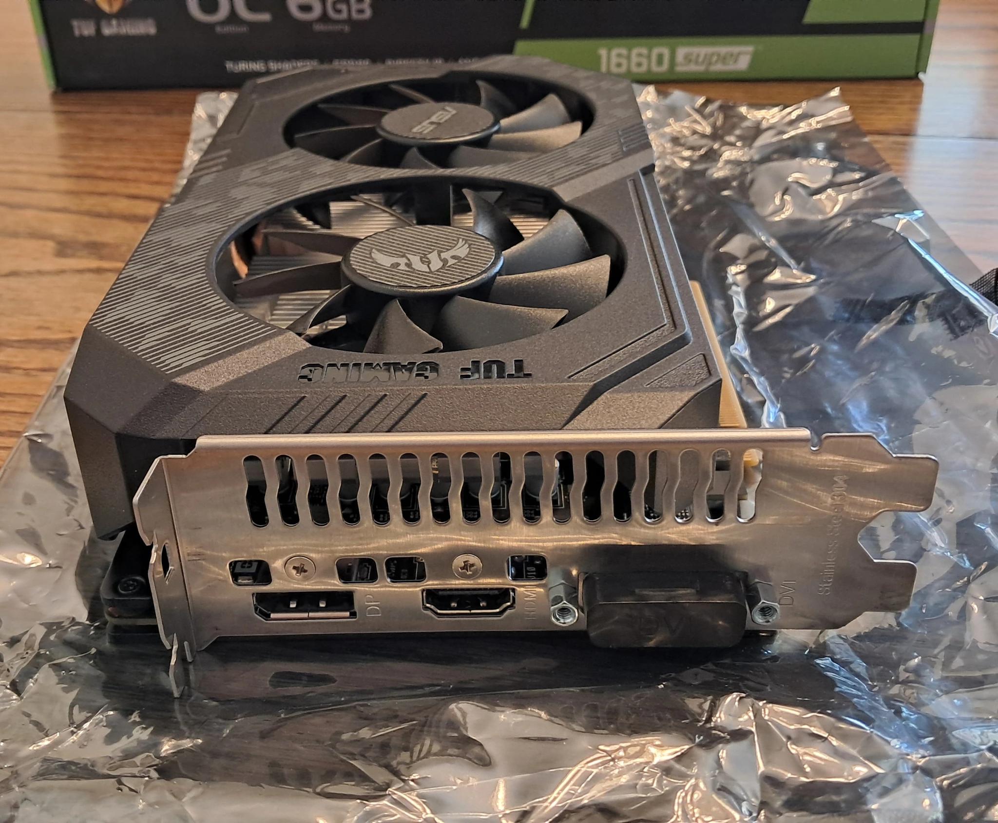 ASUS TUF GeForce GTX 1660 Super OC Edition