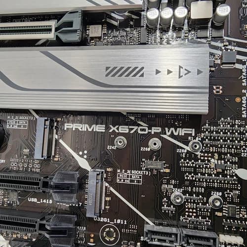 UPDATED BIOS ASUS PRIME X670-P WIFI AM5 DDR5 ATX MOTHERBOARD