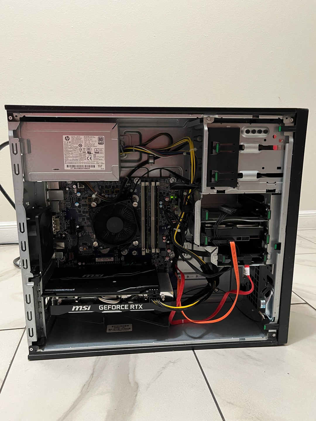 NVIDIA RTX 2060 SUPER, Intel i7-6700, 16GB RAM, 1.2TB Storage - HP
