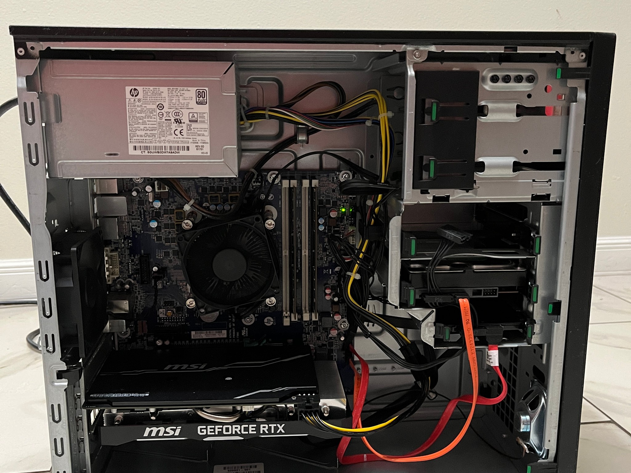 NVIDIA RTX 2060 SUPER, Intel i7-6700, 16GB RAM, 1.2TB Storage - HP Z240 Gaming PC w/Wi-Fi & BT