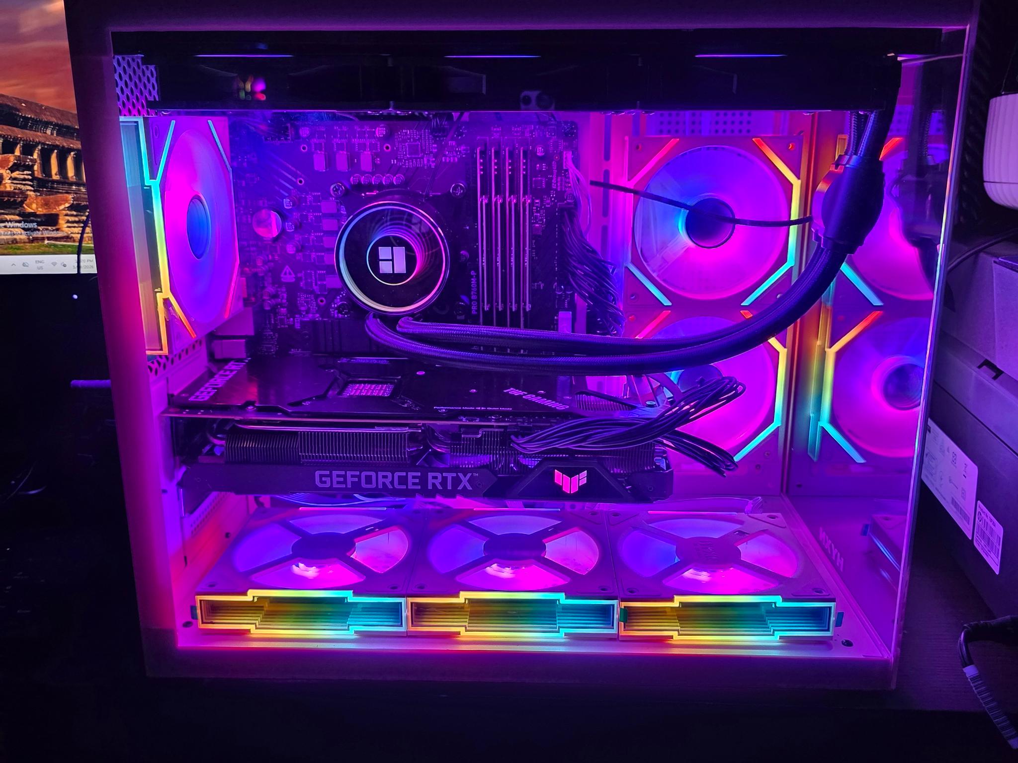Pink Gaming PC – RX 6700 XT | DDR5 | RGB | 12th Gen Build