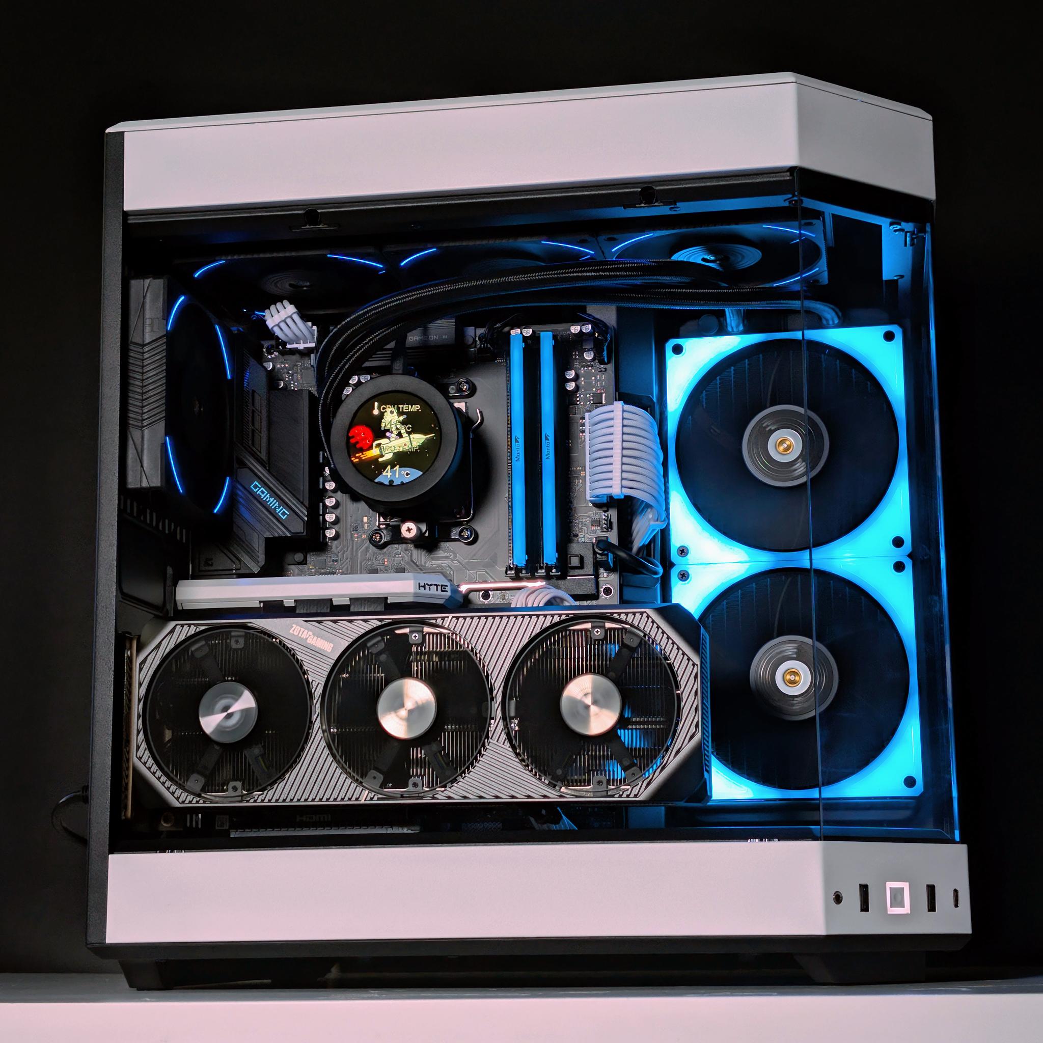 ⏳💲✂️🤍🖤Dream Gaming PC🏆Nvidia RTX 5080 16GB🏆 AMD Ryzen 7 9800X3D 3D V-Cache🏆 32GB DDR5🏆5TB SSD