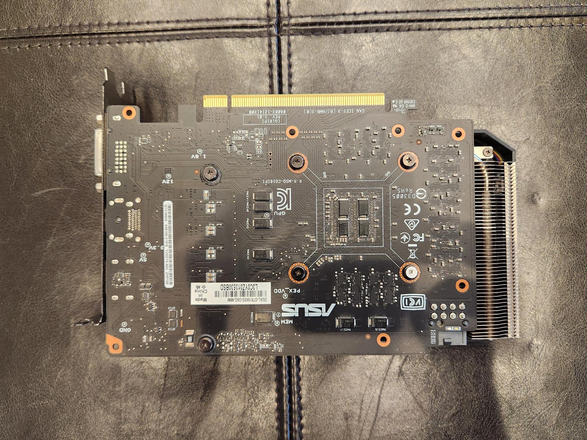 GTX 1660 Super 6GB (Asus Dual Mini OC) - Used