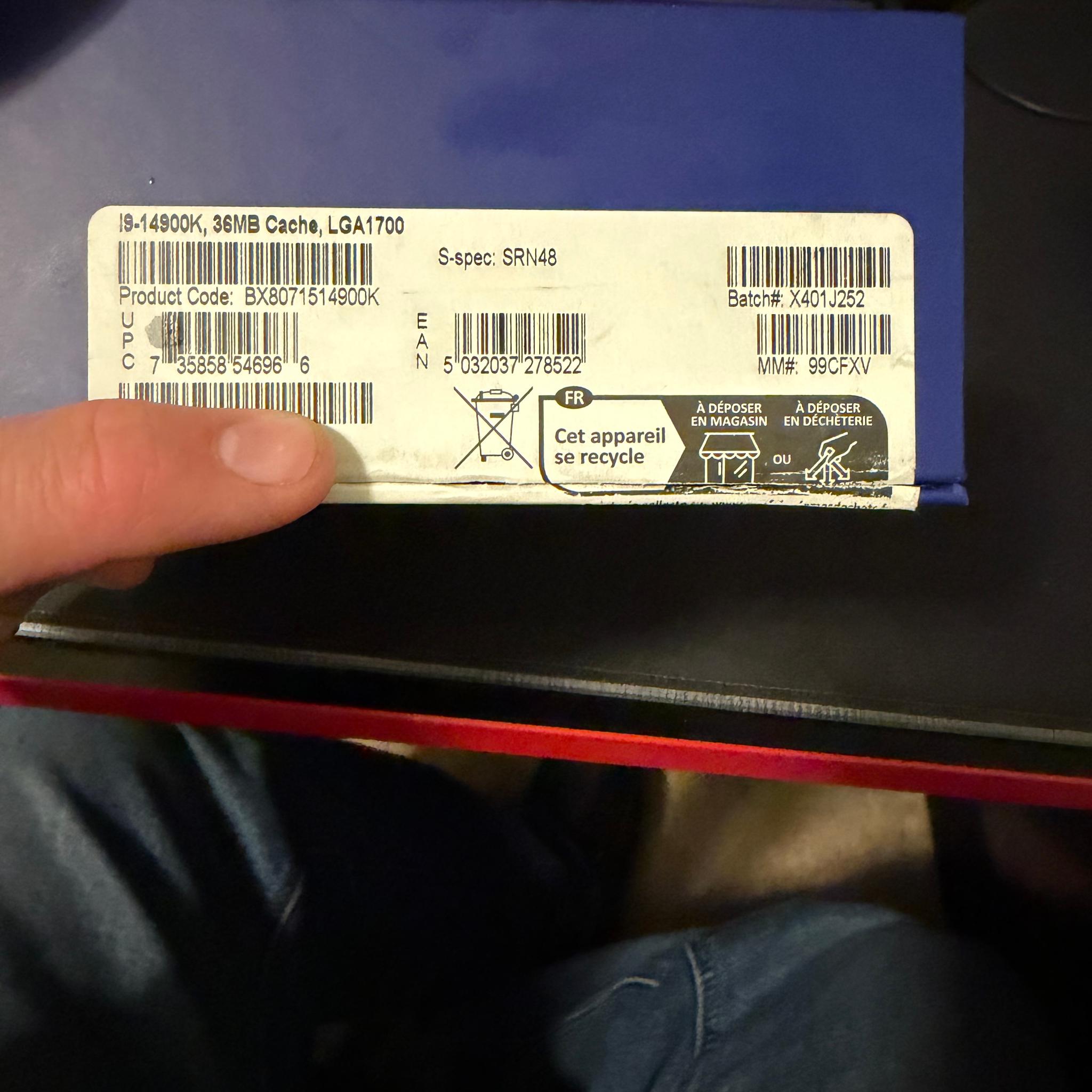 Intel Core i9-14900K