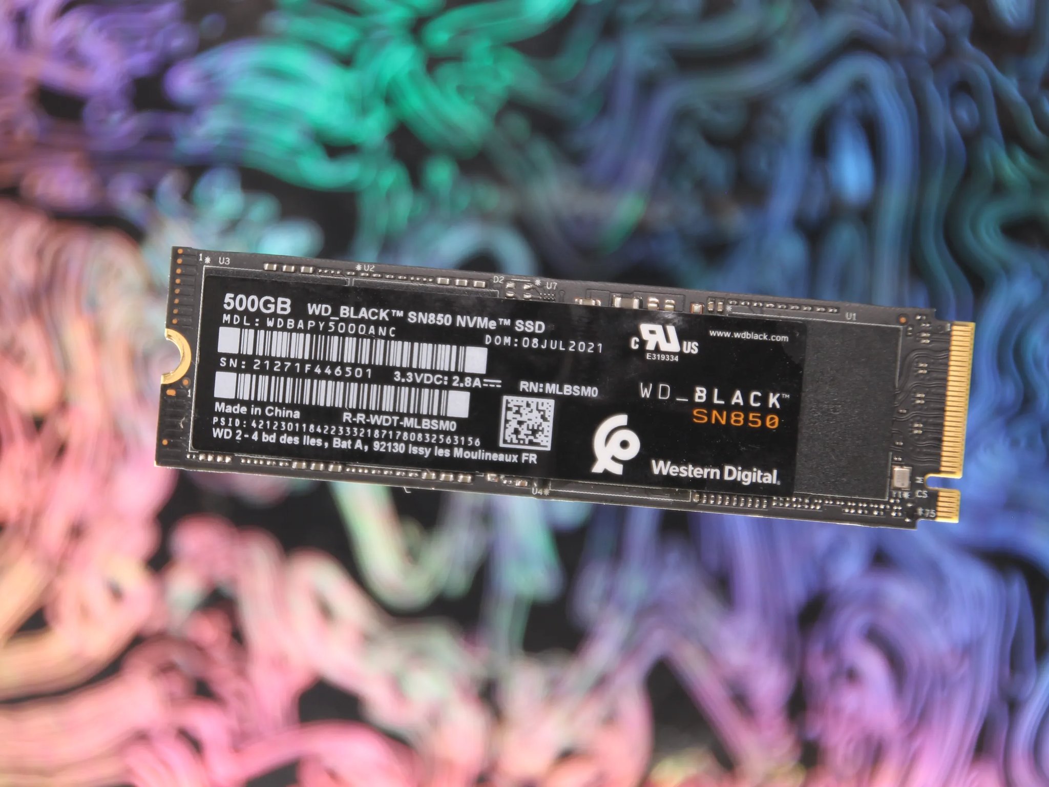 WD_Black SN850 500GB Gen4.0 NVMe SSD
