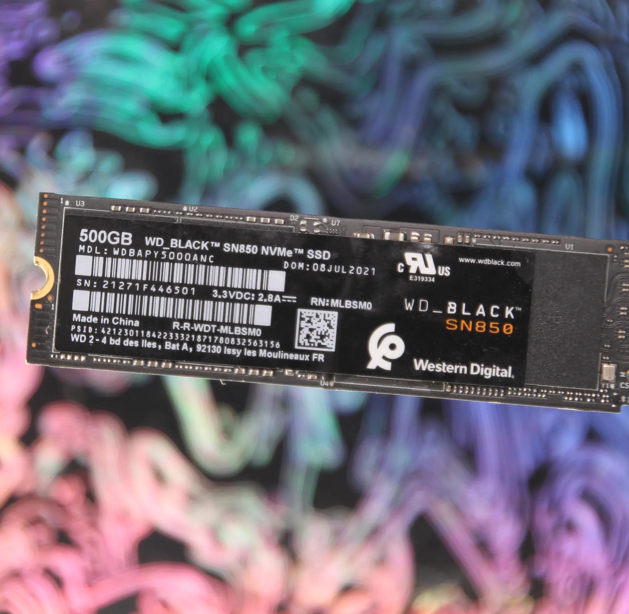 WD_Black SN850 500GB Gen4.0 NVMe SSD