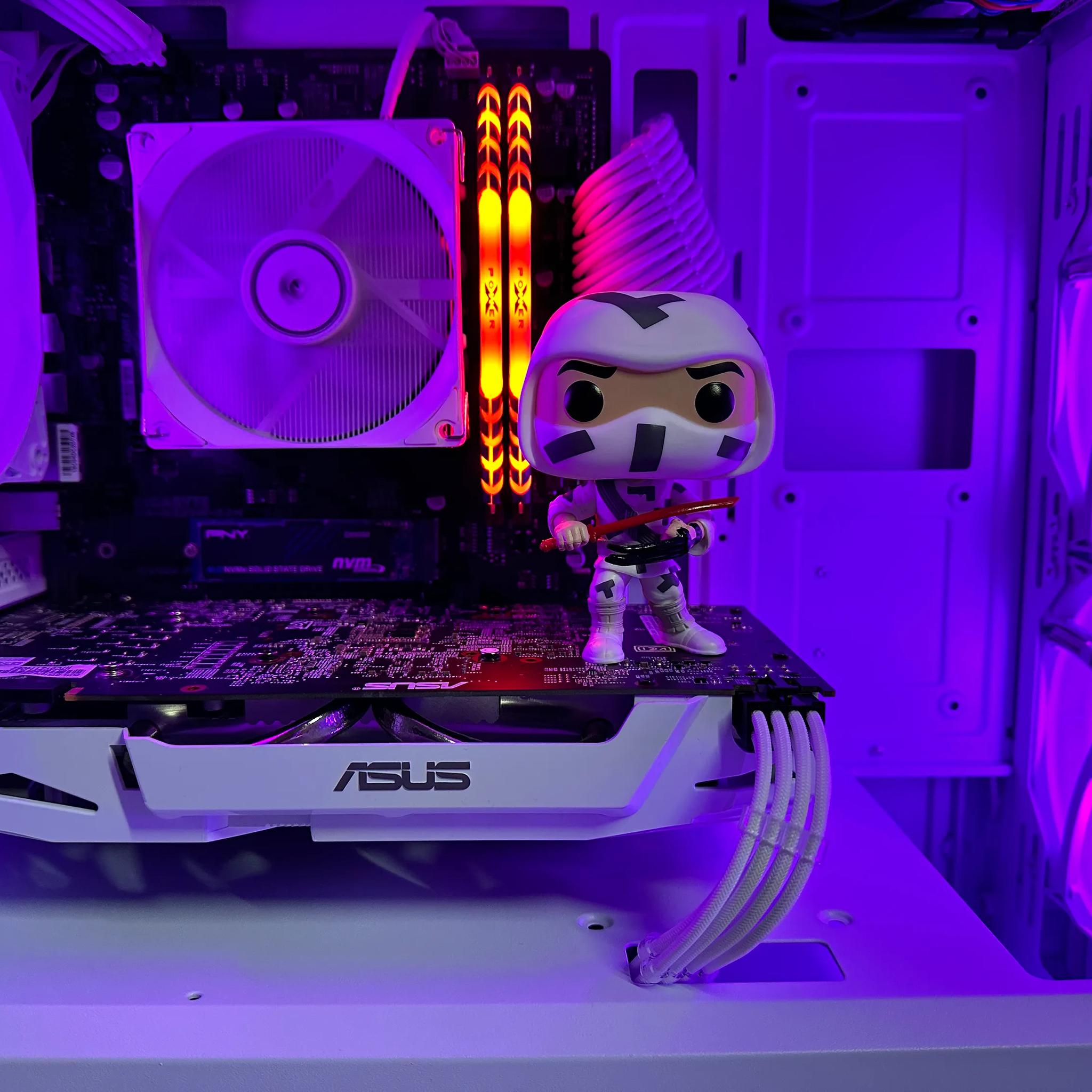 ⚪️ 🥷Storm Shadow🥷⚪️||Gaming PC-Nvidia GTX 1070 8GB-AMD Ryzen 5 4500-512GB NVME SSD-16GB DDR4 RAM