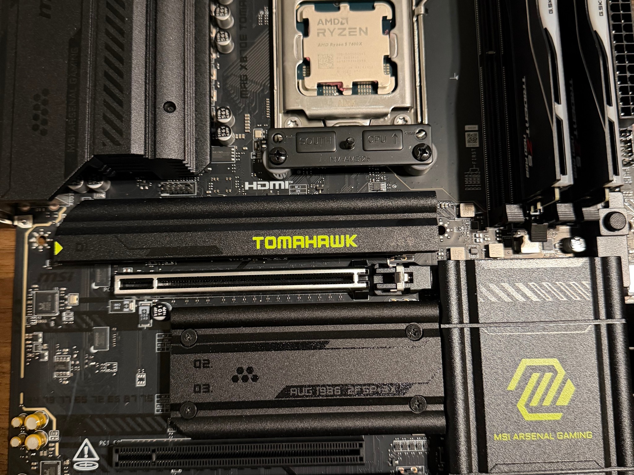 AMD 5 7600X | MSI 870E Tomahawk | 64GB DDR5 G.SKILL Trident | Noctua NH-D15 G2