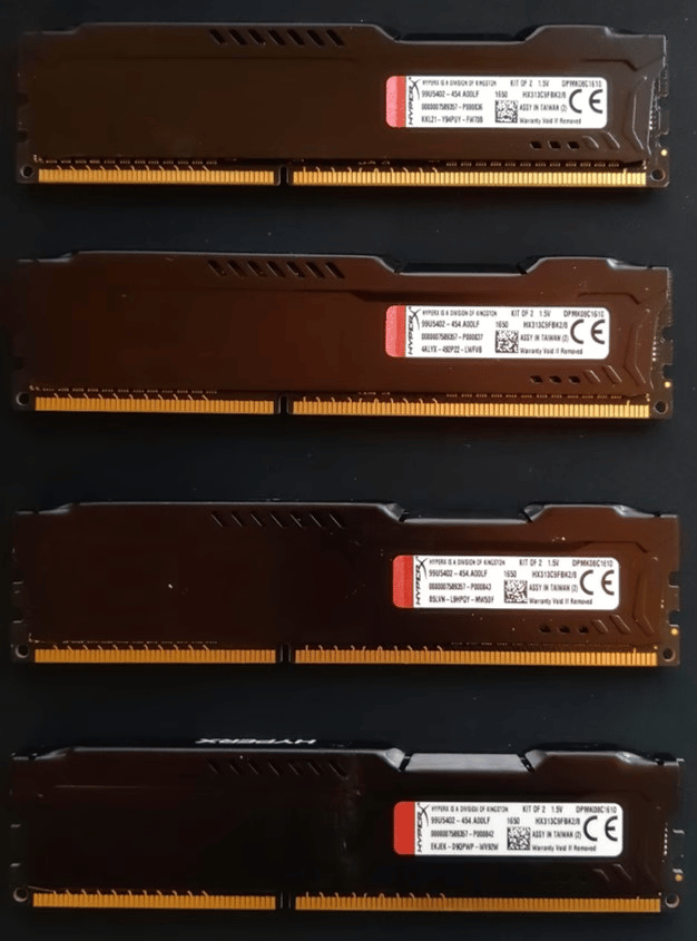 HyperX Fury 16GB(4x4GB) DDR3 1333MHz CL9 RAM
