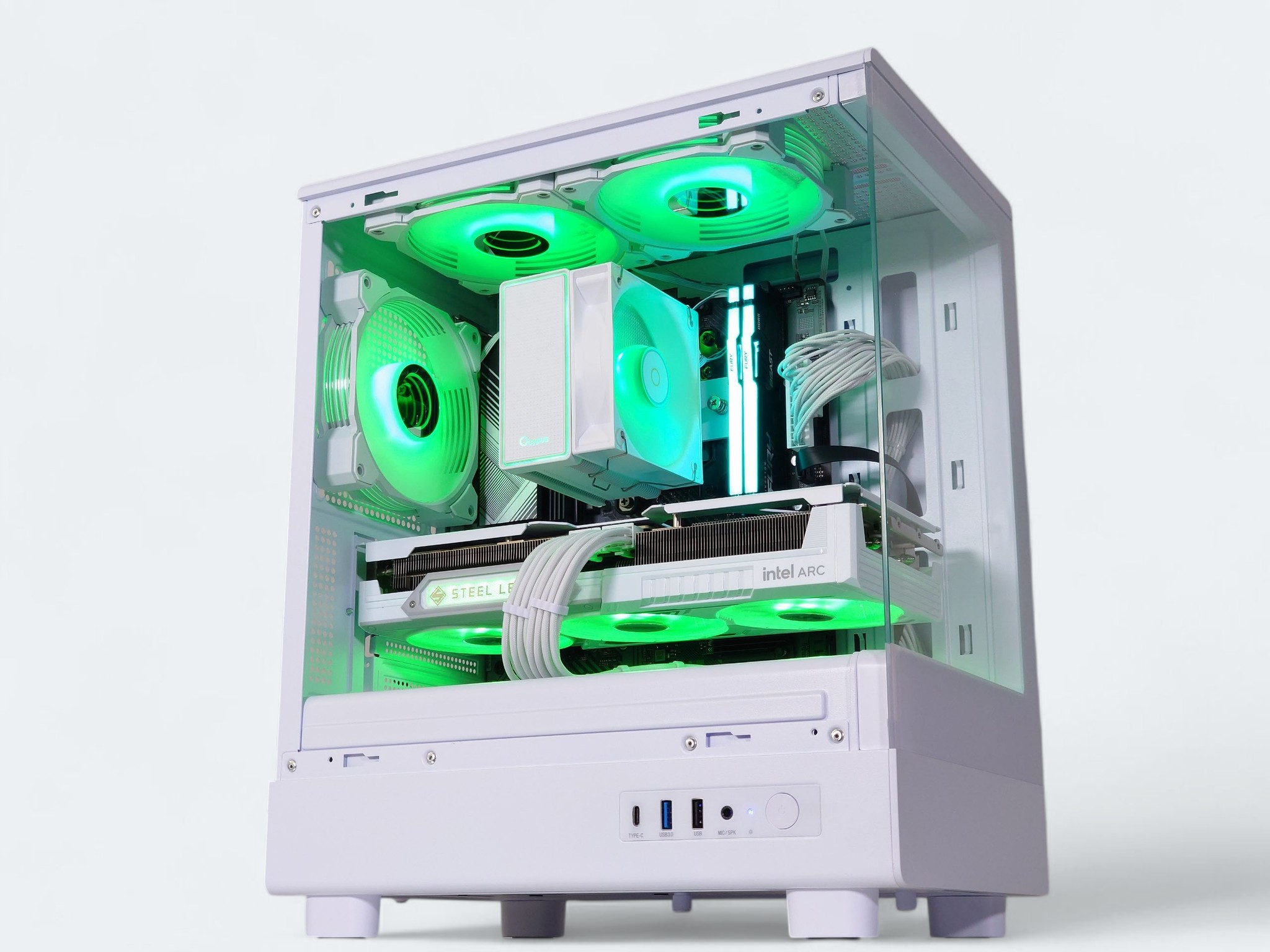 🧨🎉Gaming PC🎉 Intel Arc B580 12GB🎉 AMD Ryzen 5 7500F🎉 32GB DDR5🎉 1TB NVME