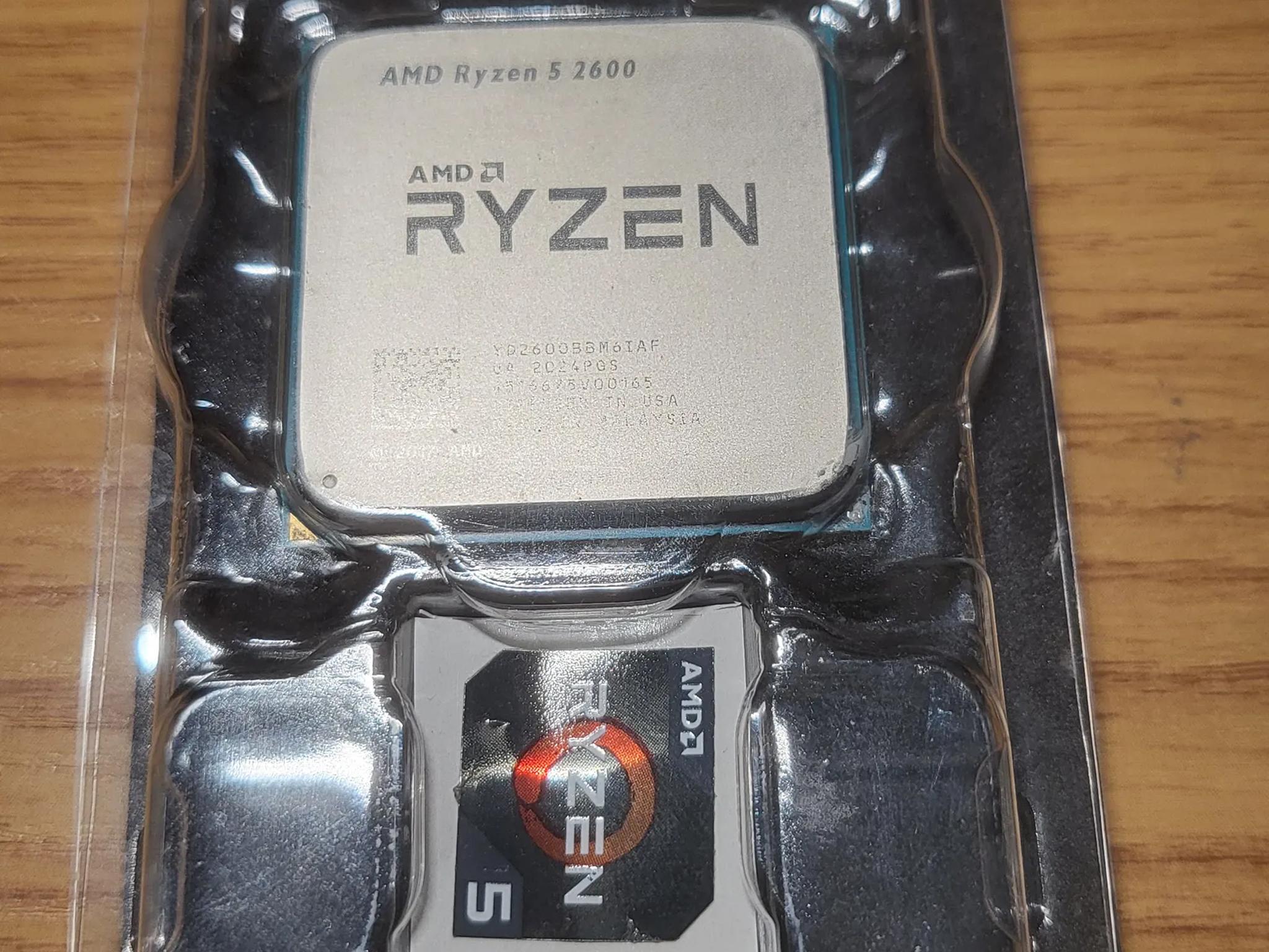 USED Ryzen 5 2600 Hexa-Core CPU/Processor