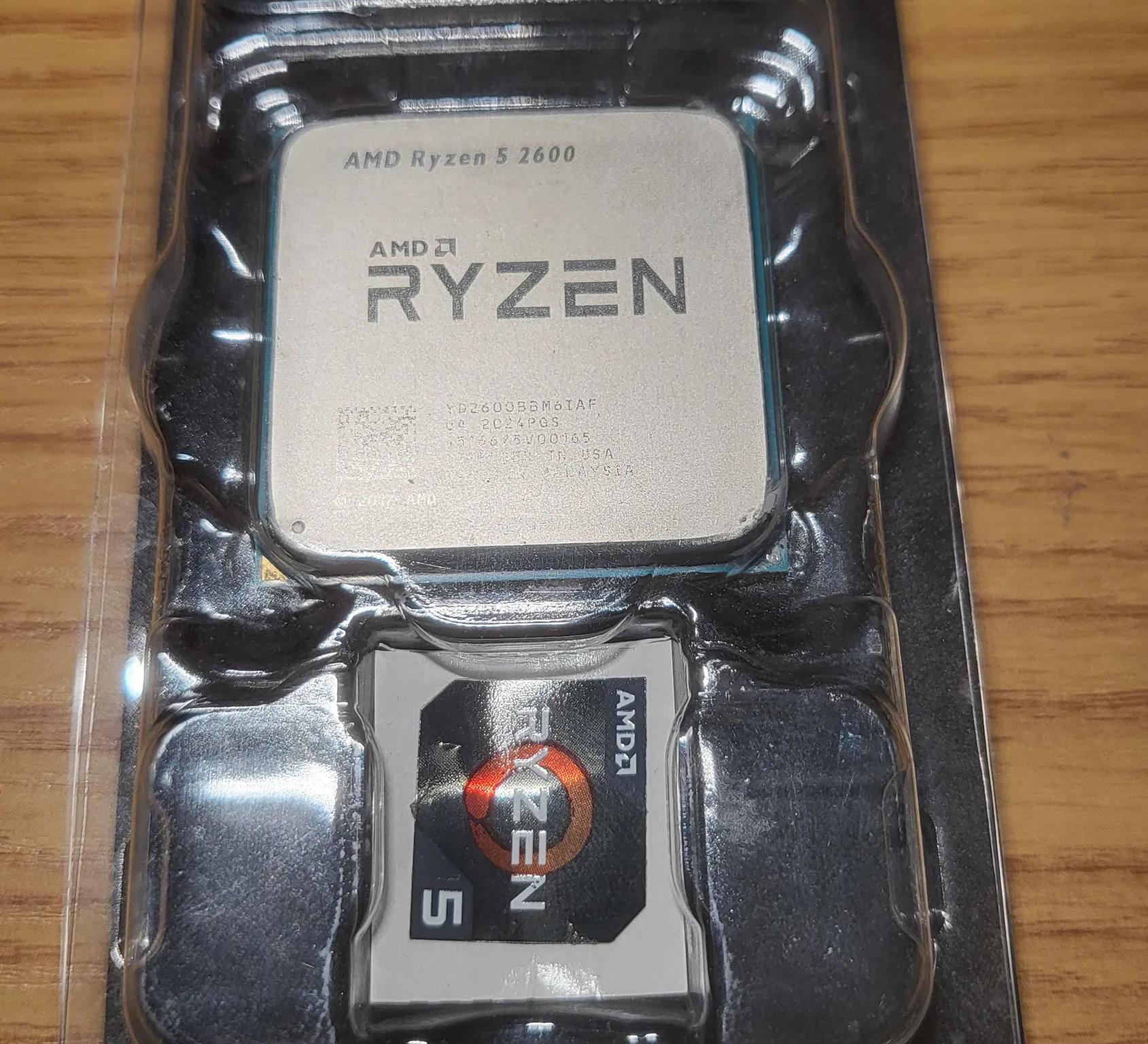 USED Ryzen 5 2600 Hexa-Core CPU/Processor