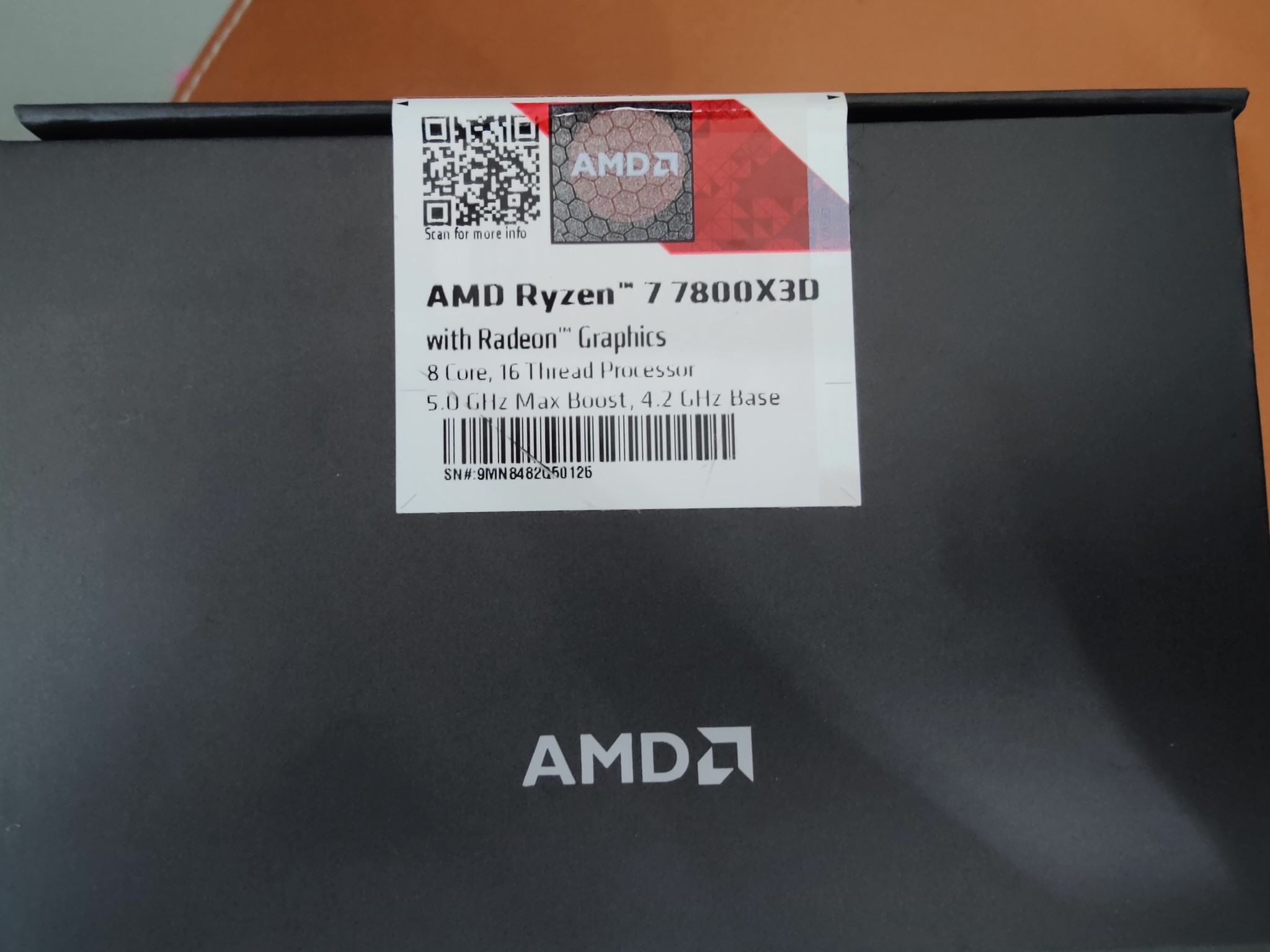 BNIB AMD 7800x3D lot of 2