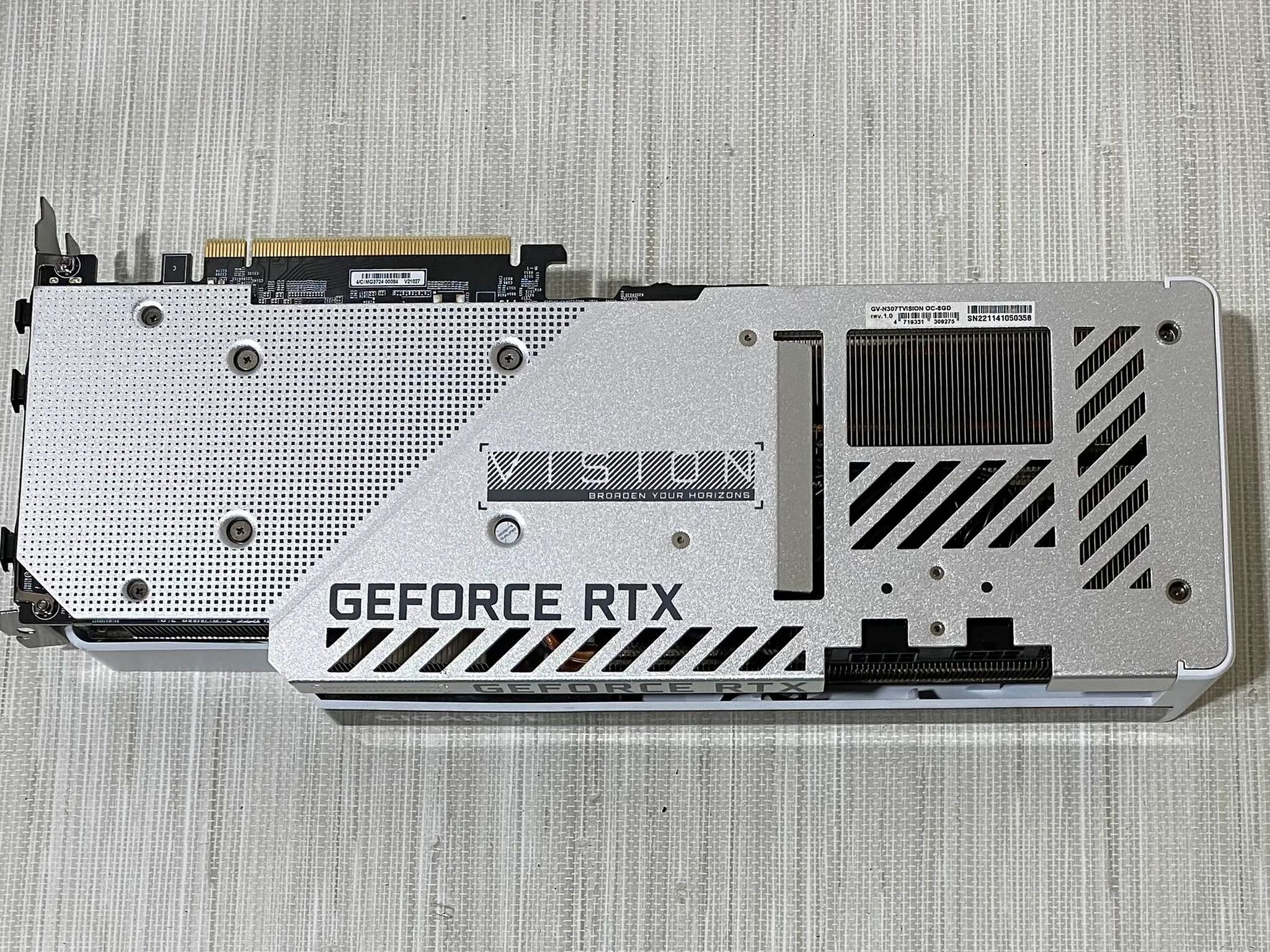 Gigabyte Vision RTX 3070 Ti 8GB GDDR6X GPU