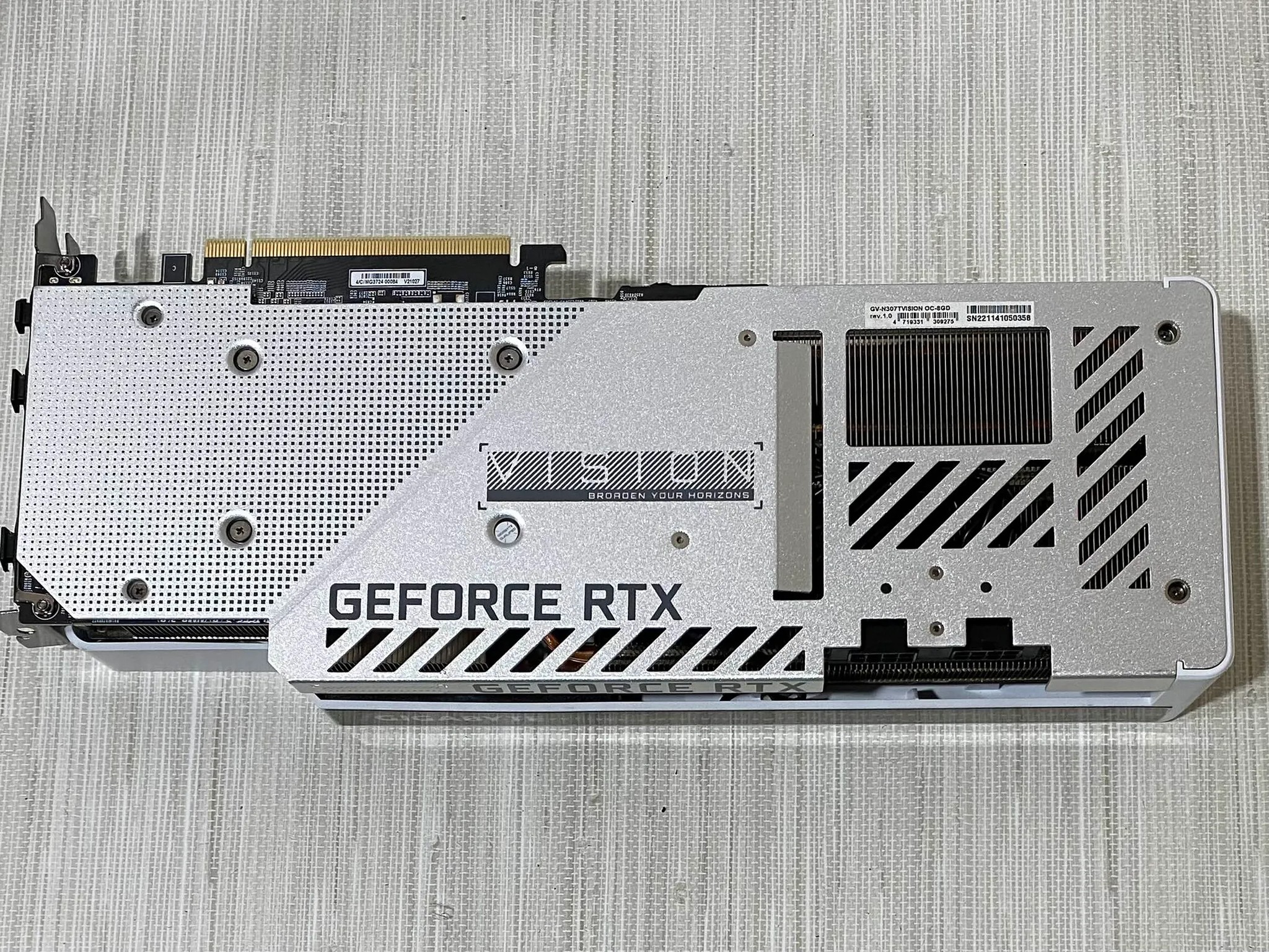 Gigabyte Vision RTX 3070 Ti 8GB GDDR6X GPU