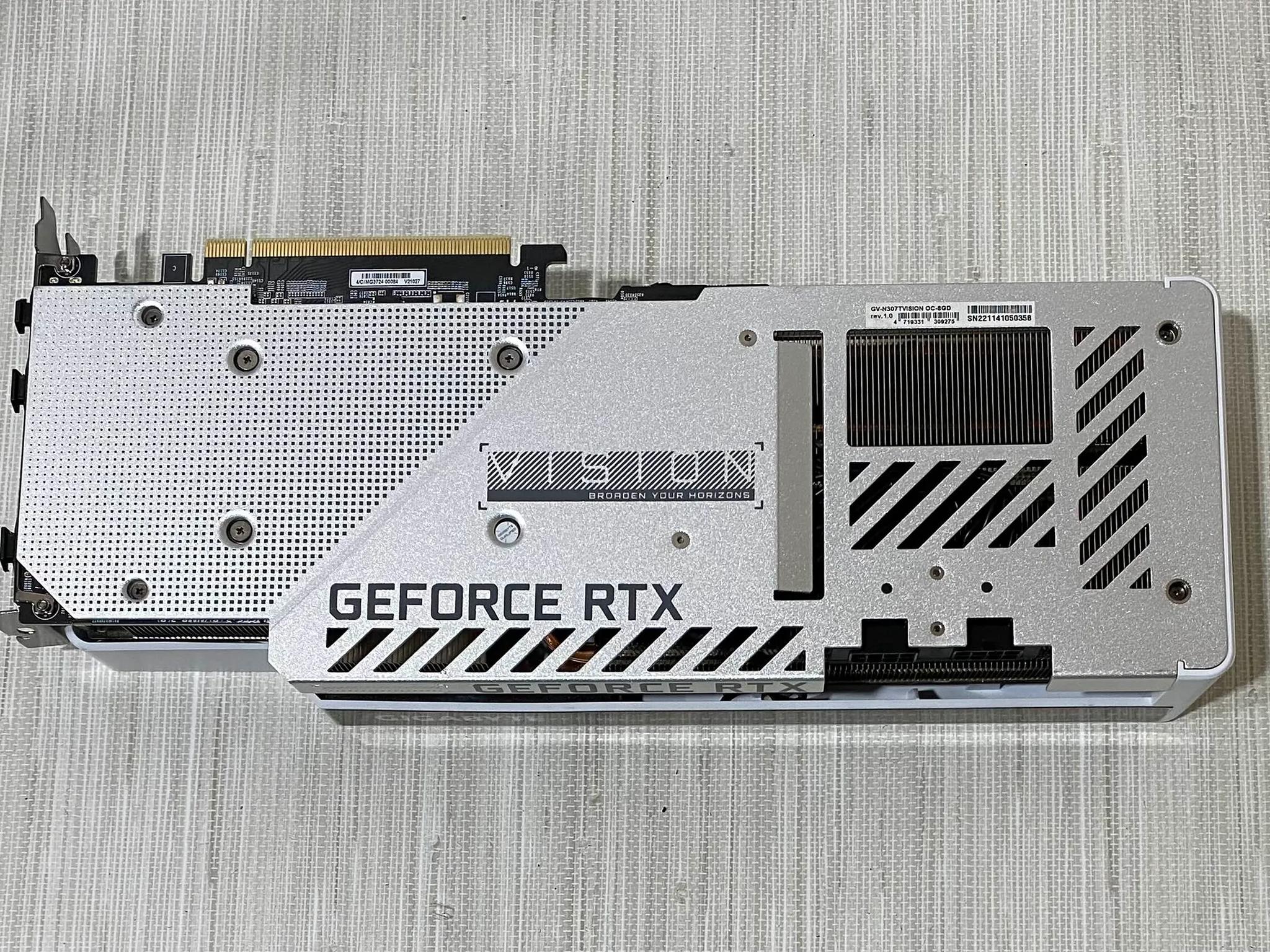 Gigabyte Vision RTX 3070 Ti 8GB GDDR6X GPU