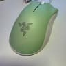 Razer DeathAdder Essential  Wired Gaming Optical Mouse, Custom White/Mint Green.