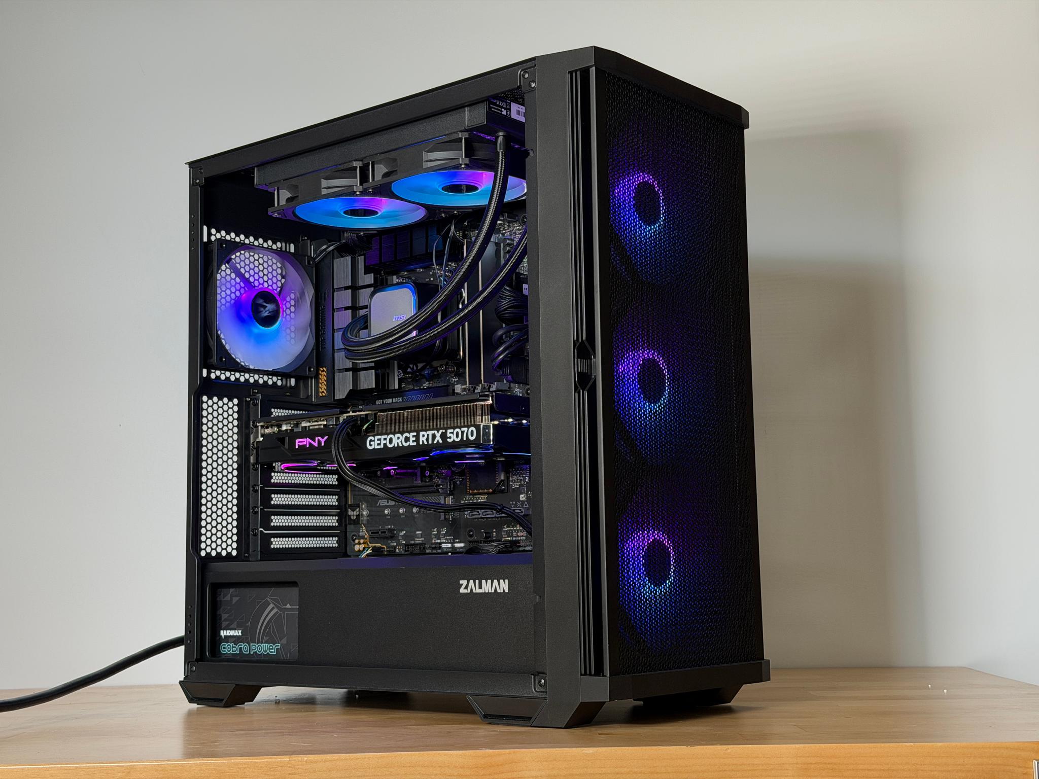 Ryzen 5 9600x RTX 5070 Gaming PC