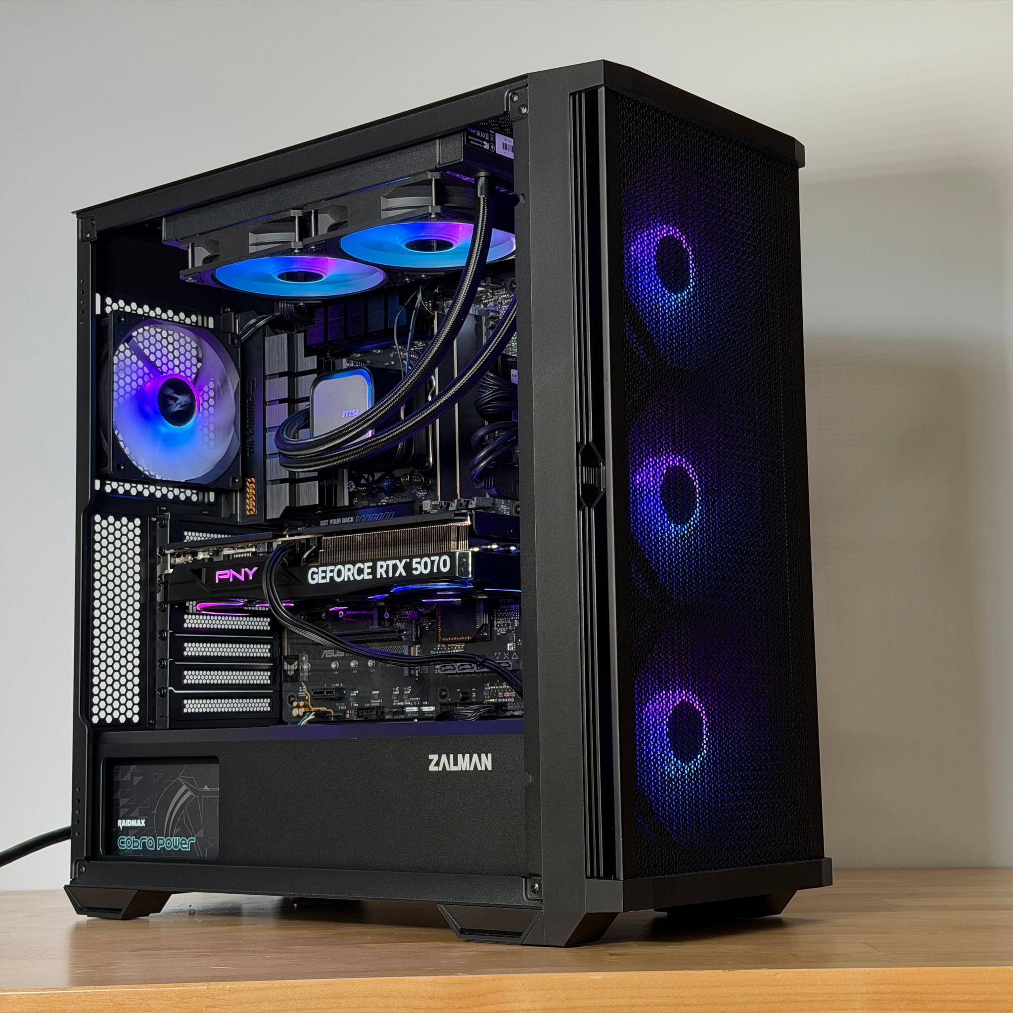 Ryzen 5 9600x RTX 5070 Gaming PC