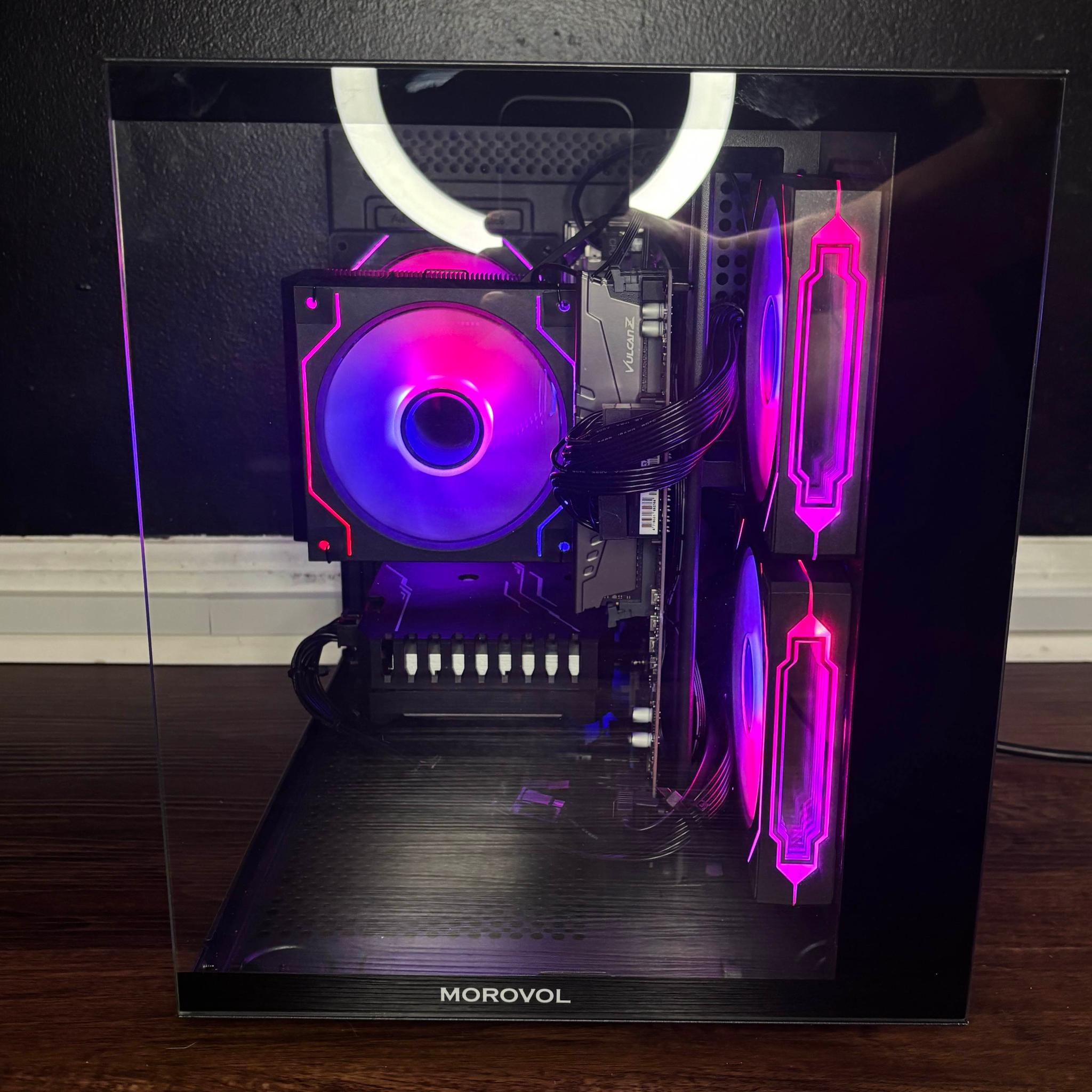 Black Gaming PC (GTX 1660 Super 6GB + AMD Ryzen 5 3600)