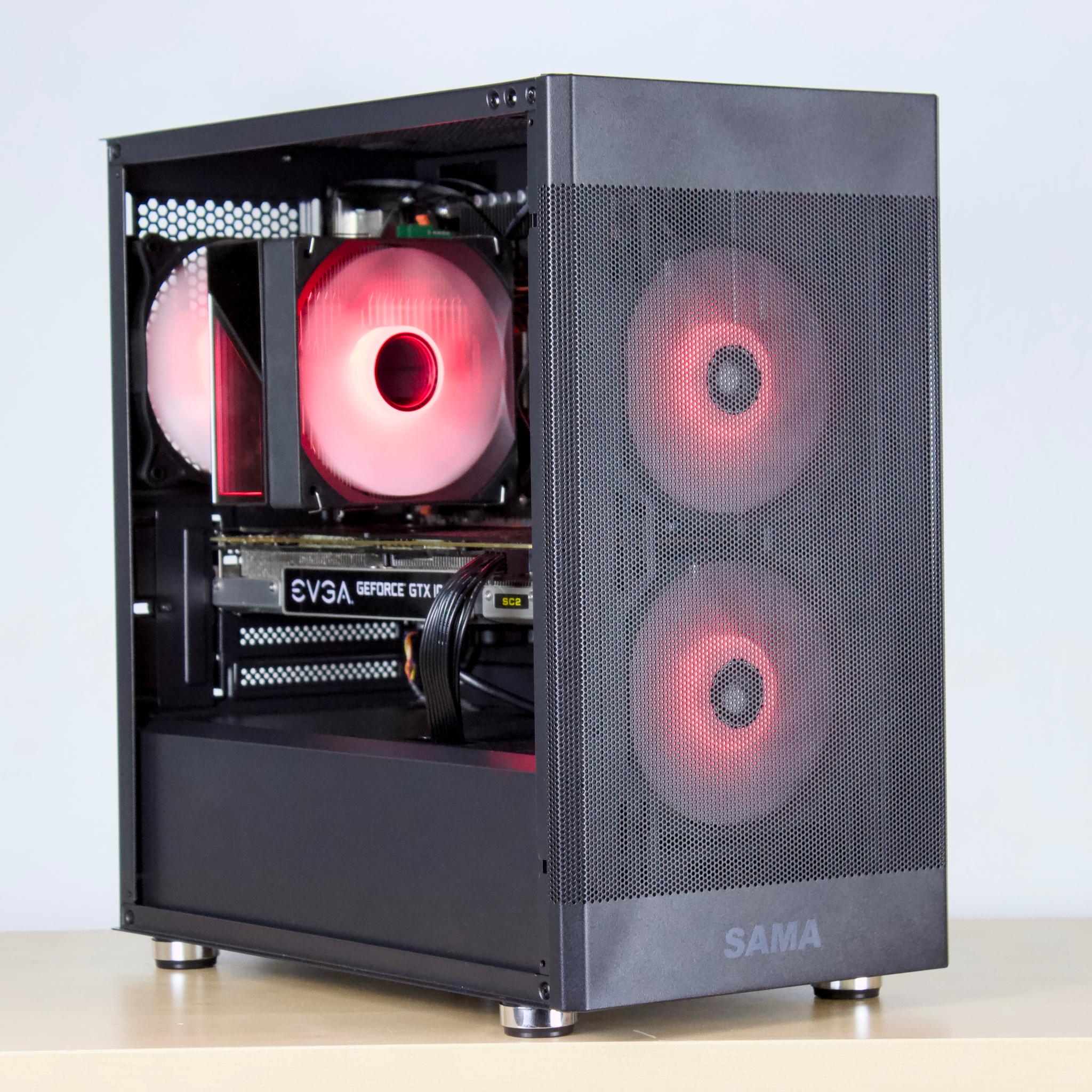 ❤️🖤Budget RGB PC - GTX 1070, 16GB DDR4, 500GB SSD, Xeon E5 2667 V4- WiFi/BT❤️🖤