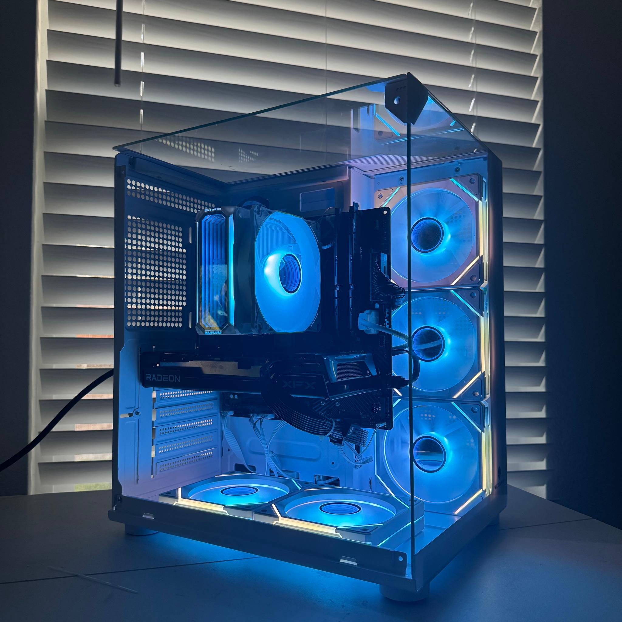 Custom build gaming pc |AMD Ryzen 5 8500G  Ddr5 16GB  Gen4 512GB nvme 1TB additional storage