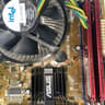 ASUS P5PE-VM MicroATX LGA775 TESTED Motherboard w/ I/O Shield Celeron D 2GB RAM